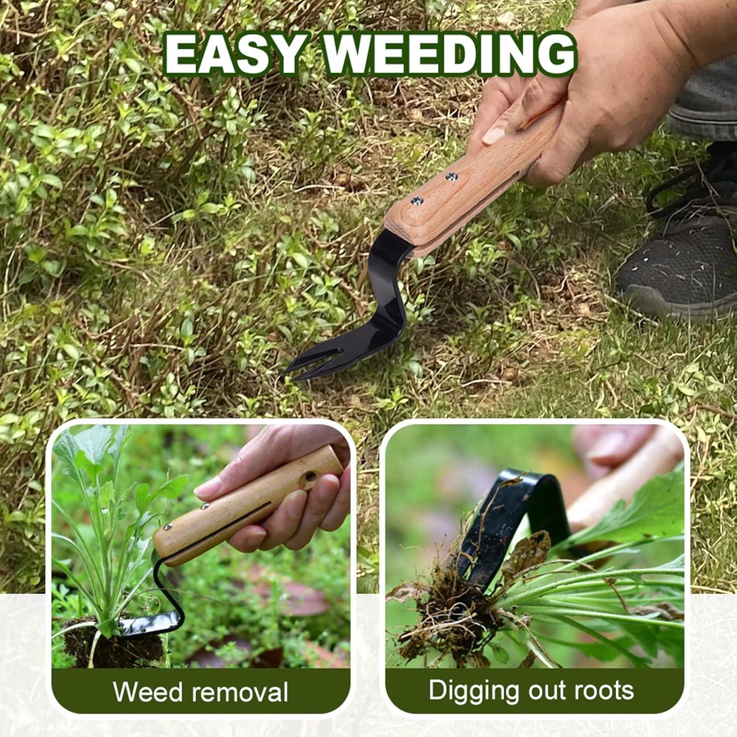 Elevador de Raíces para Desmalezar PUSKIU Acero Inoxidable 19.5 cm