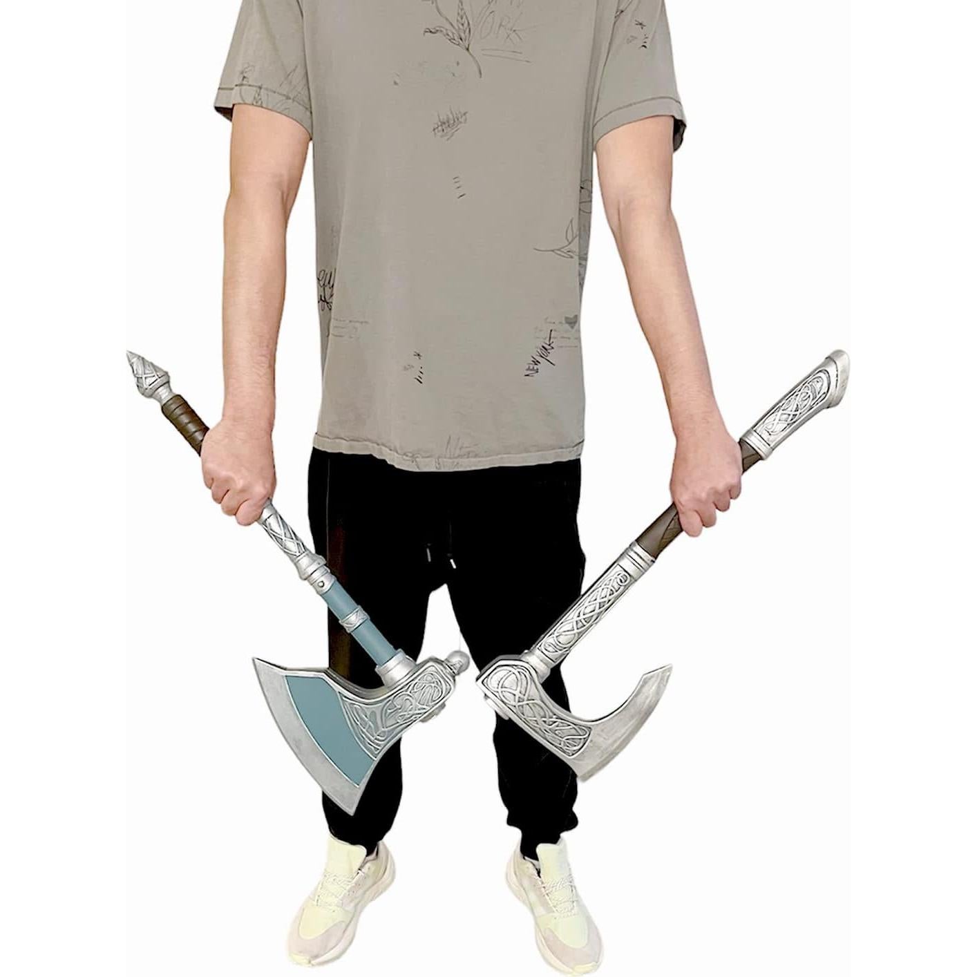 Hacha de Espuma LALAPORT 59.69 cm Fantasía Medieval Cosplay