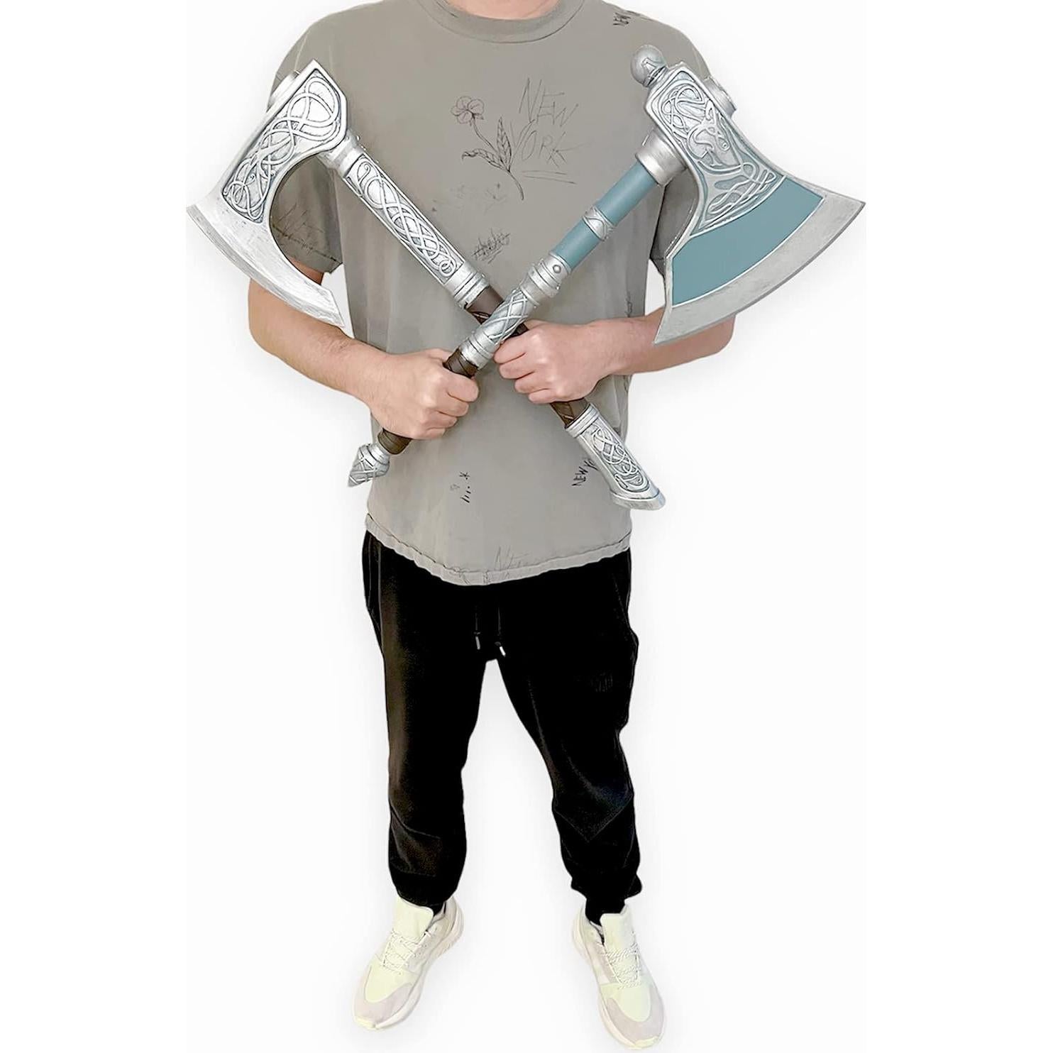 Hacha de Espuma LALAPORT 59.69 cm Fantasía Medieval Cosplay