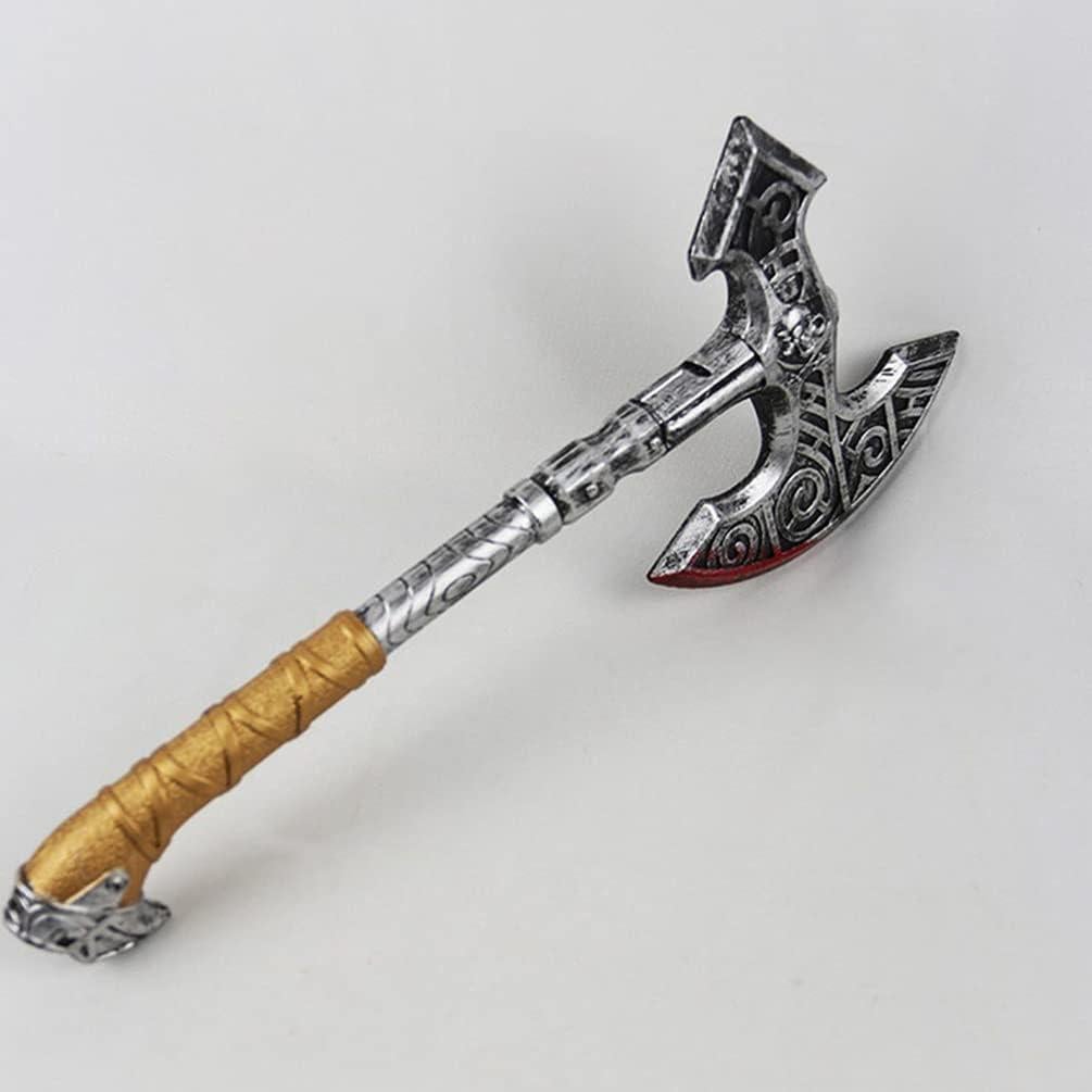 Hacha Falsa de Halloween Vikinga - Accesorio de Disfraz Unisex