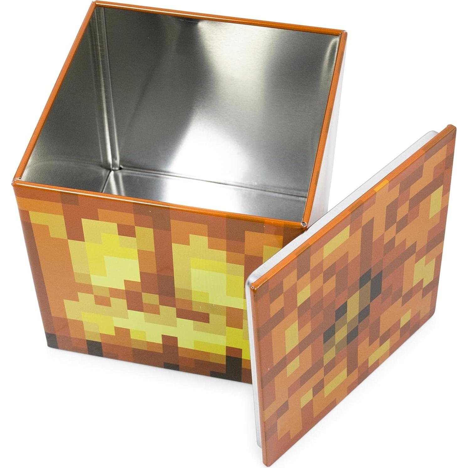 Caja de Almacenamiento Minecraft Jack O'Lantern 10.16 cm Metal