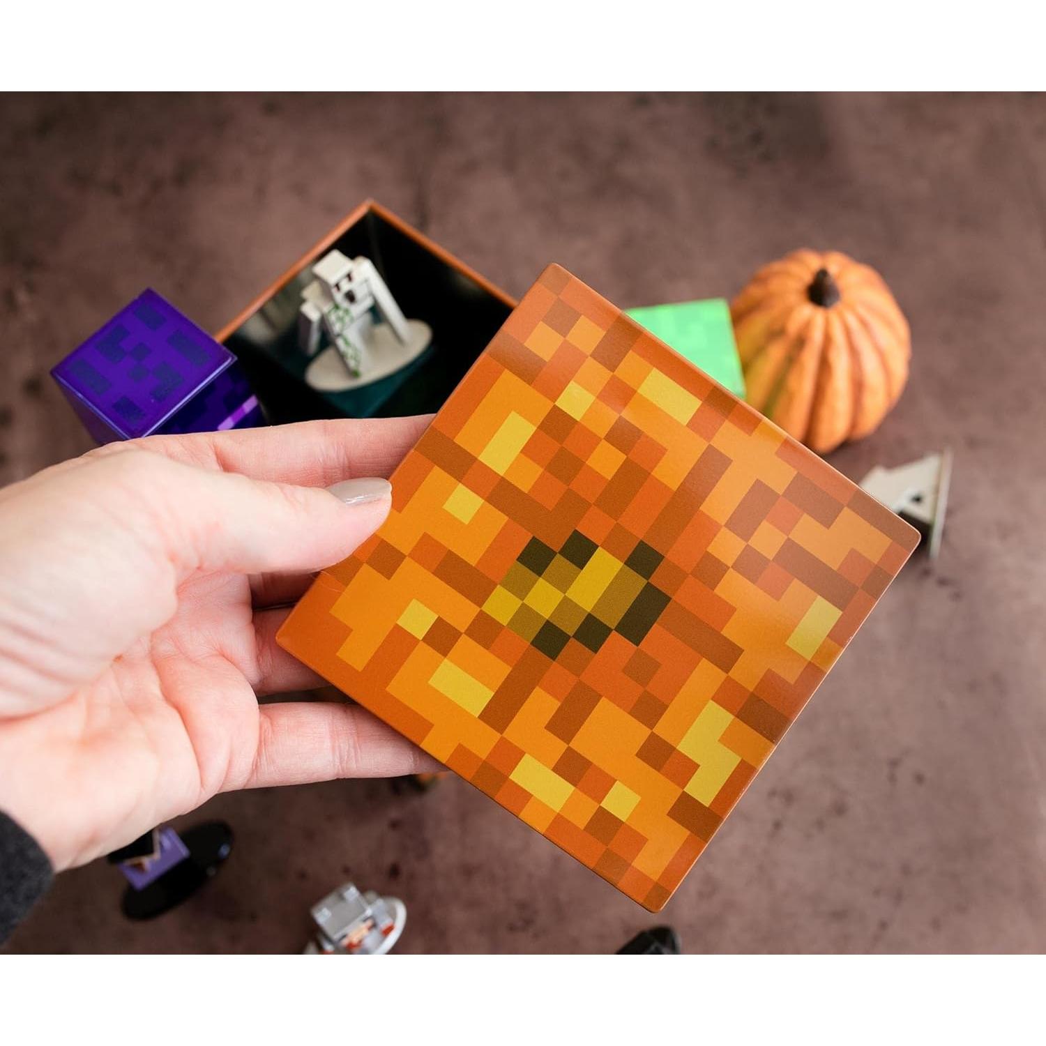 Caja de Almacenamiento Minecraft Jack O'Lantern 10.16 cm Metal