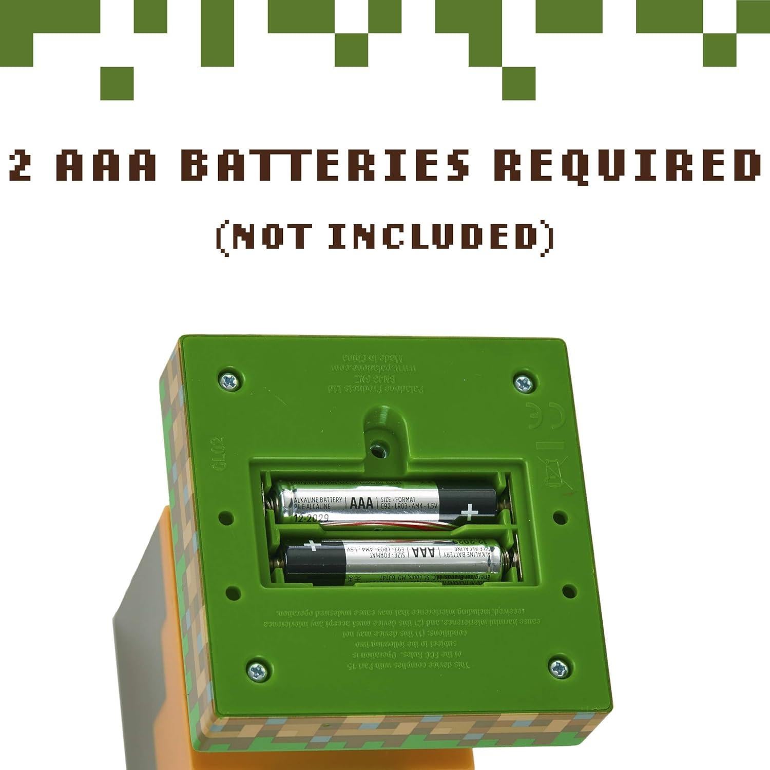 Luz Icono de Steve Paladone Minecraft 3D Decoración Infantil