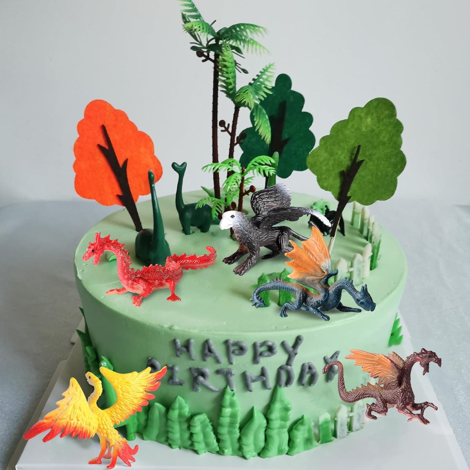 Figuras de Dragón Mini EOIVSH - 12 Piezas Juguetes para Niños