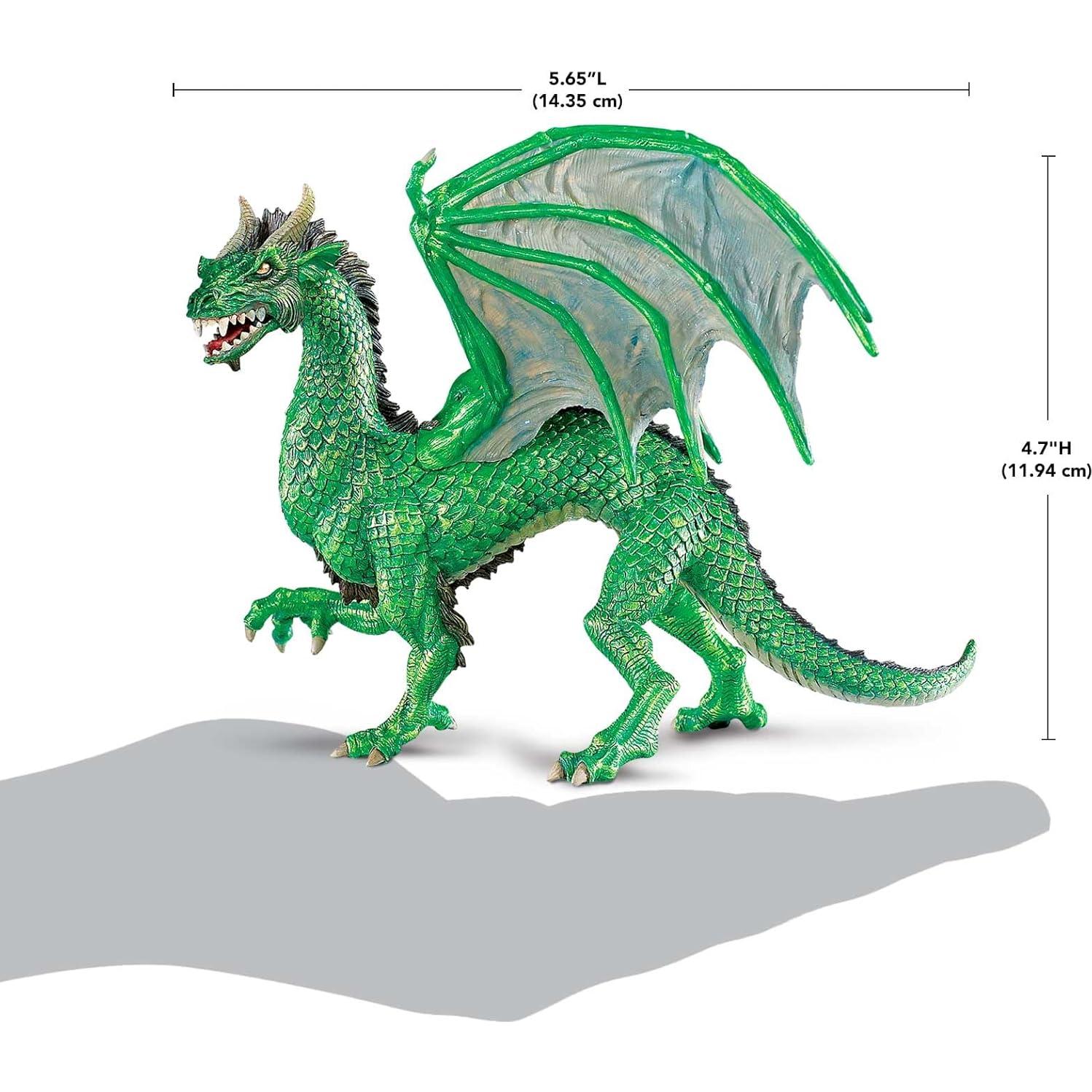 Figurita Dragón del Bosque Safari Ltd. 15.24 cm Detallada