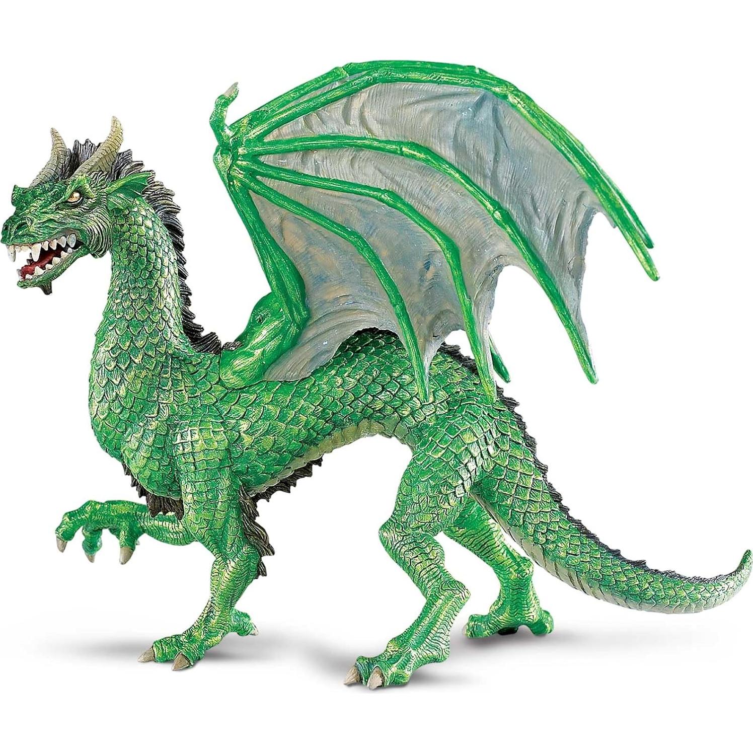 Figurita Dragón del Bosque Safari Ltd. 15.24 cm Detallada