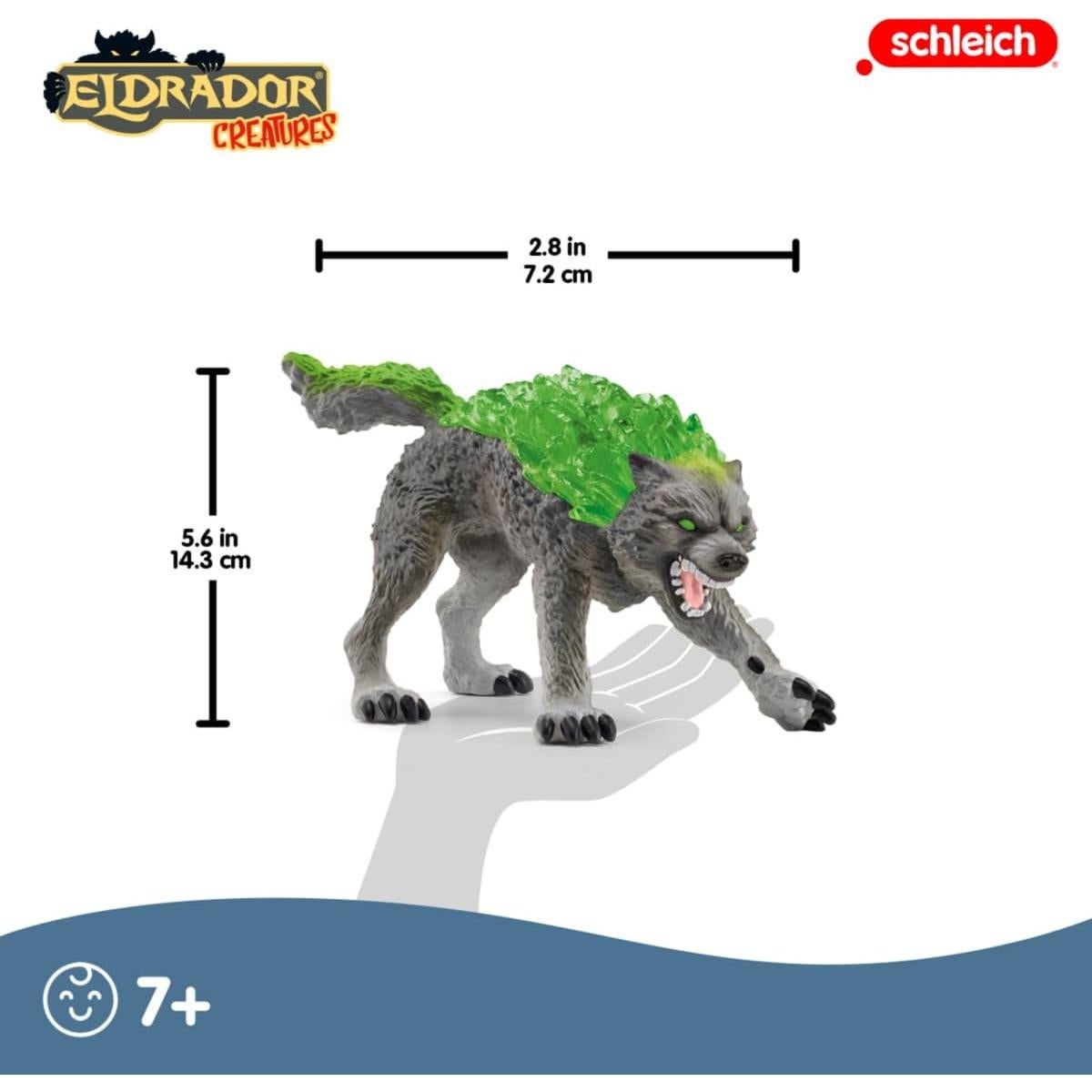 Figura Lobo de Piedra Schleich 15 cm - Juguete Fantástico para Niños