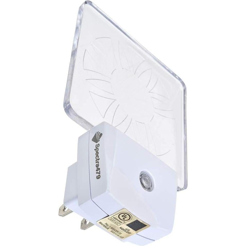 Luz Nocturna LED Roja BioRhythm - Paquete de 2 - Círculo