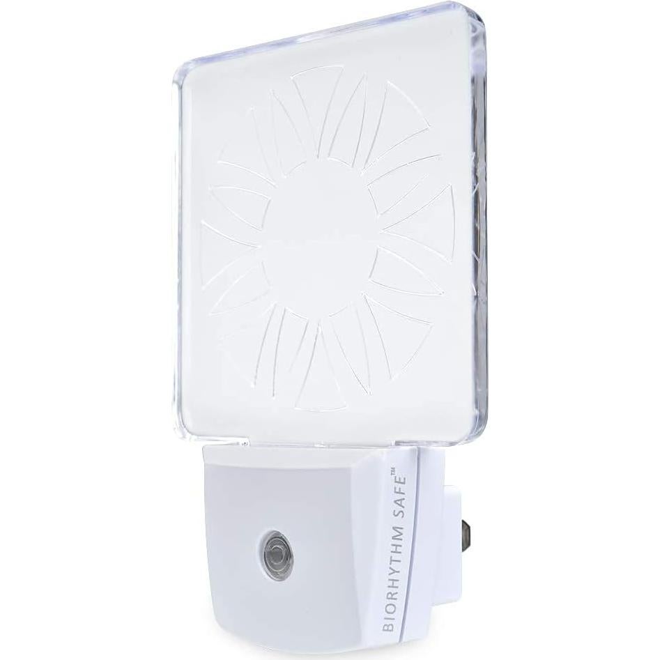 Luz Nocturna LED Roja BioRhythm - Paquete de 2 - Círculo