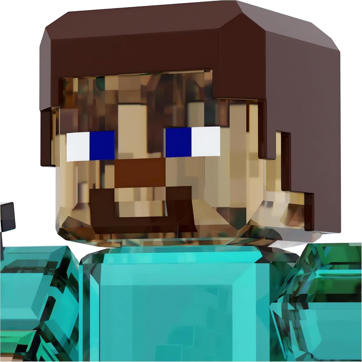 Figurita de Cristal Minecraft Steve Swarovski 8.9x6.4 cm