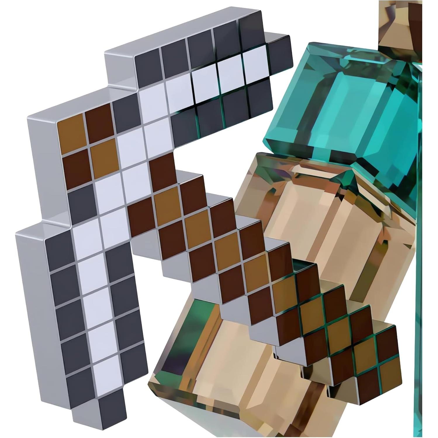 Figurita de Cristal Minecraft Steve Swarovski 8.9x6.4 cm
