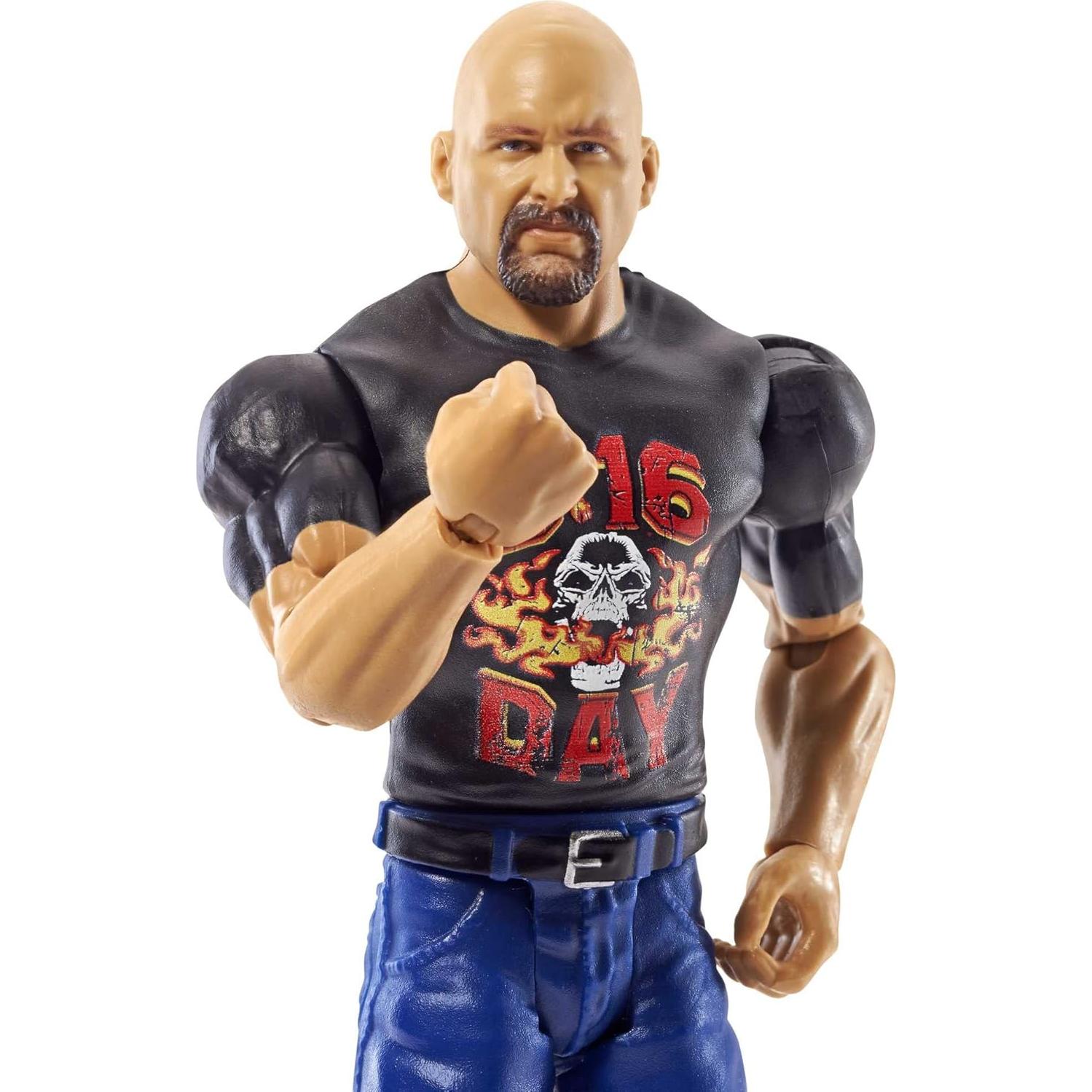 Figura de Acción WWE Mattel Stone Cold Steve Austin 15 cm