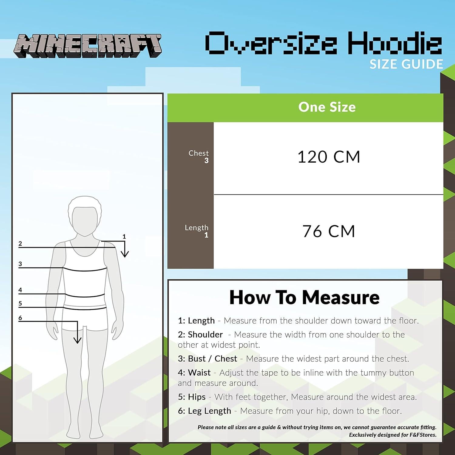 Manta con Capucha Minecraft Bioworld Talla Única Verde Claro