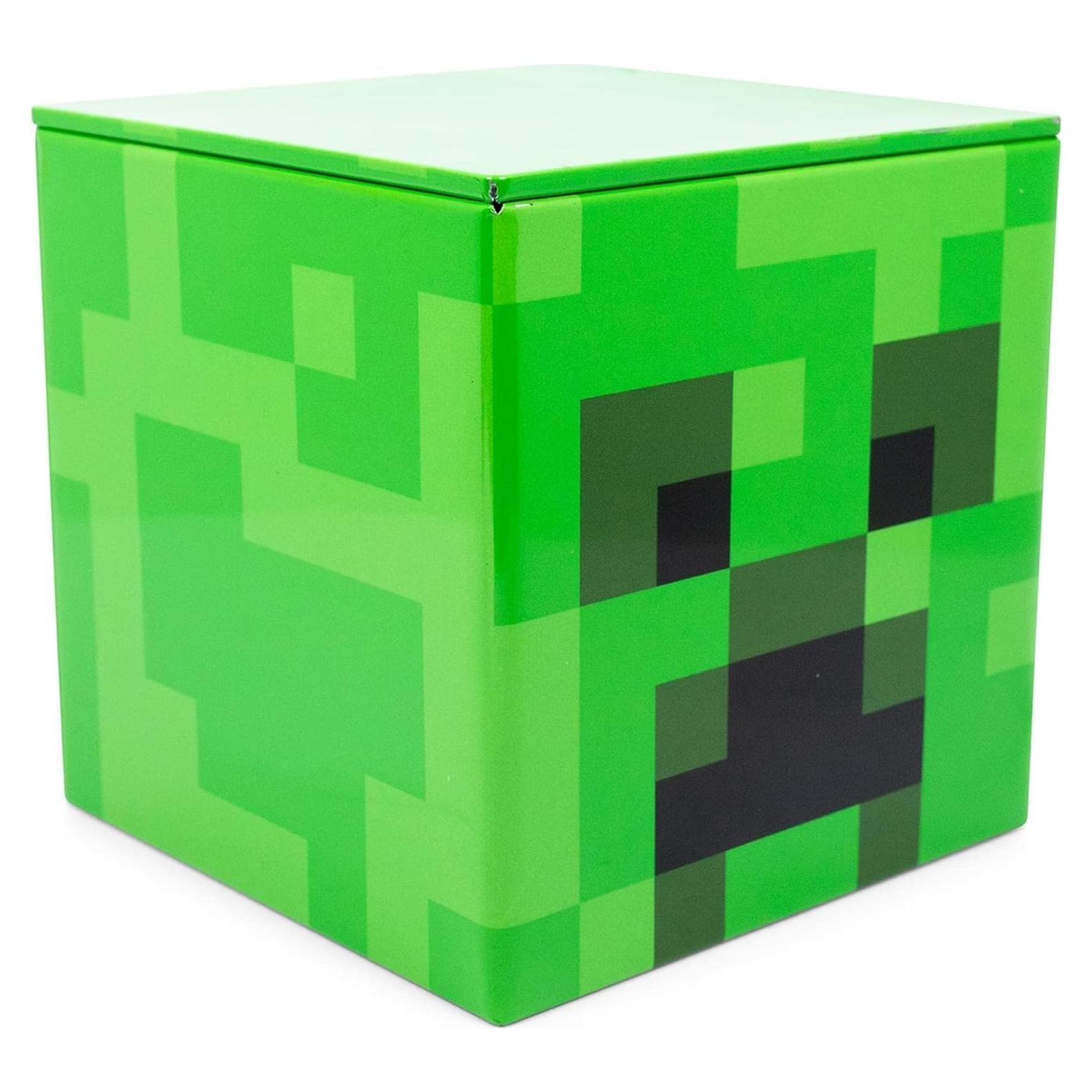 Caja de Almacenamiento Minecraft Creeper 10 cm - Organizador de Juguetes