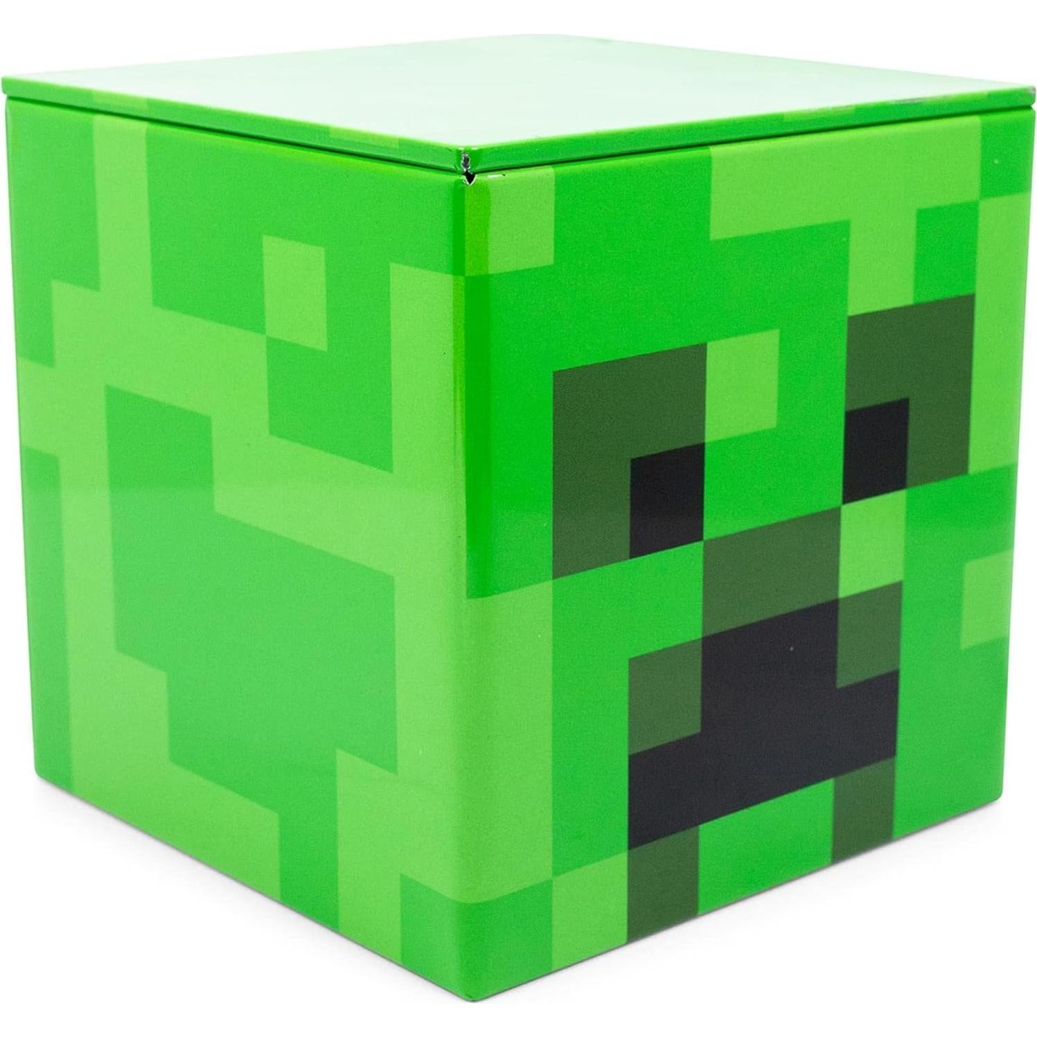 Caja de Almacenamiento Minecraft Creeper 10 cm - Organizador de Juguetes