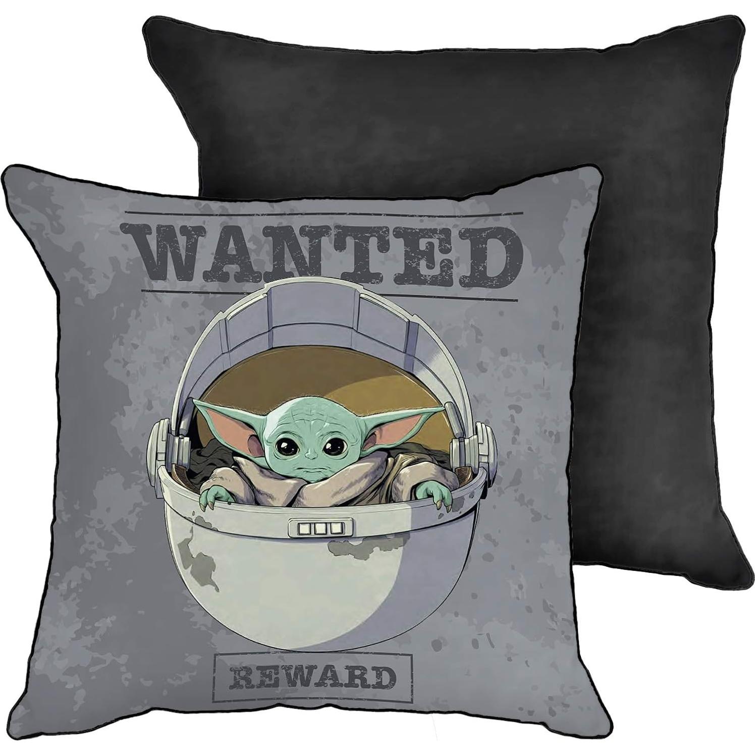 Funda Decorativa de Almohada Jay Franco Baby Yoda 38x38 cm