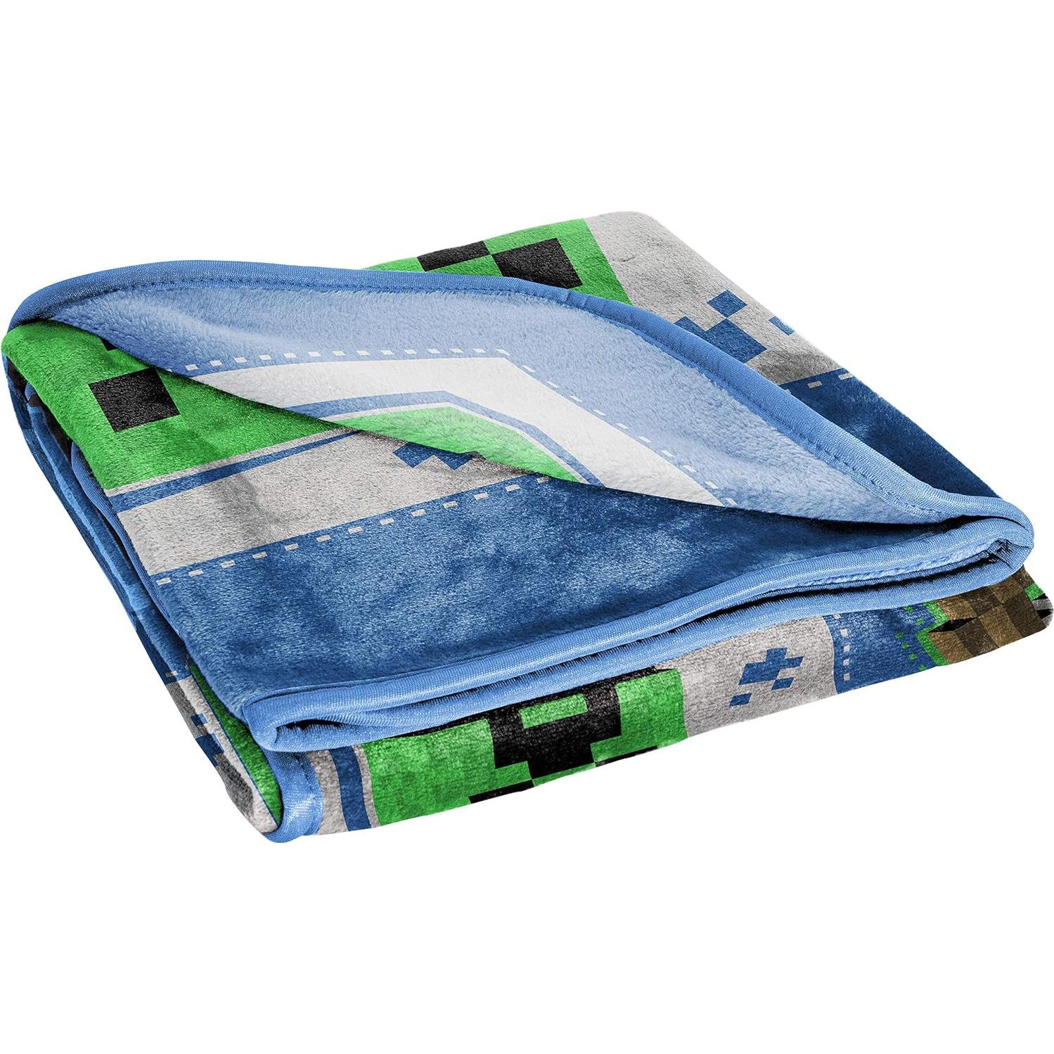 Manta de Forro Polar Jay Franco Minecraft 116.8x152.4 cm