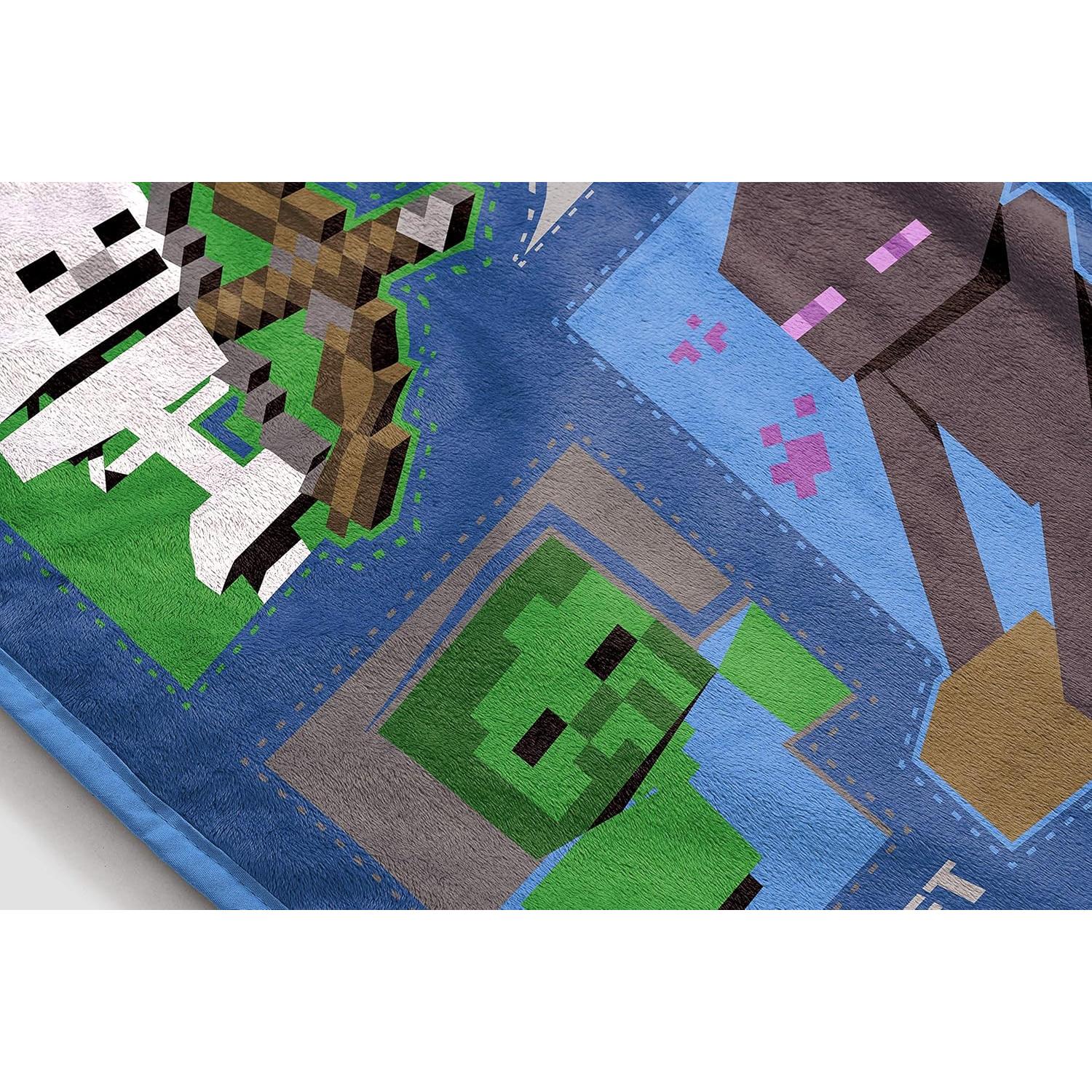 Manta de Forro Polar Jay Franco Minecraft 116.8x152.4 cm