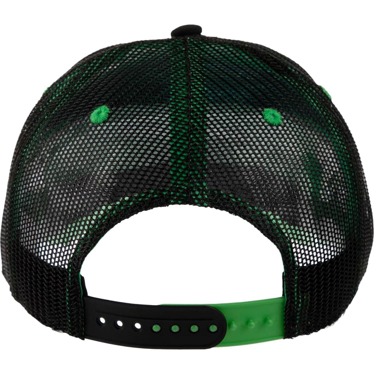 Gorra de Malla Minecraft Creeper para Niños - Ajustable