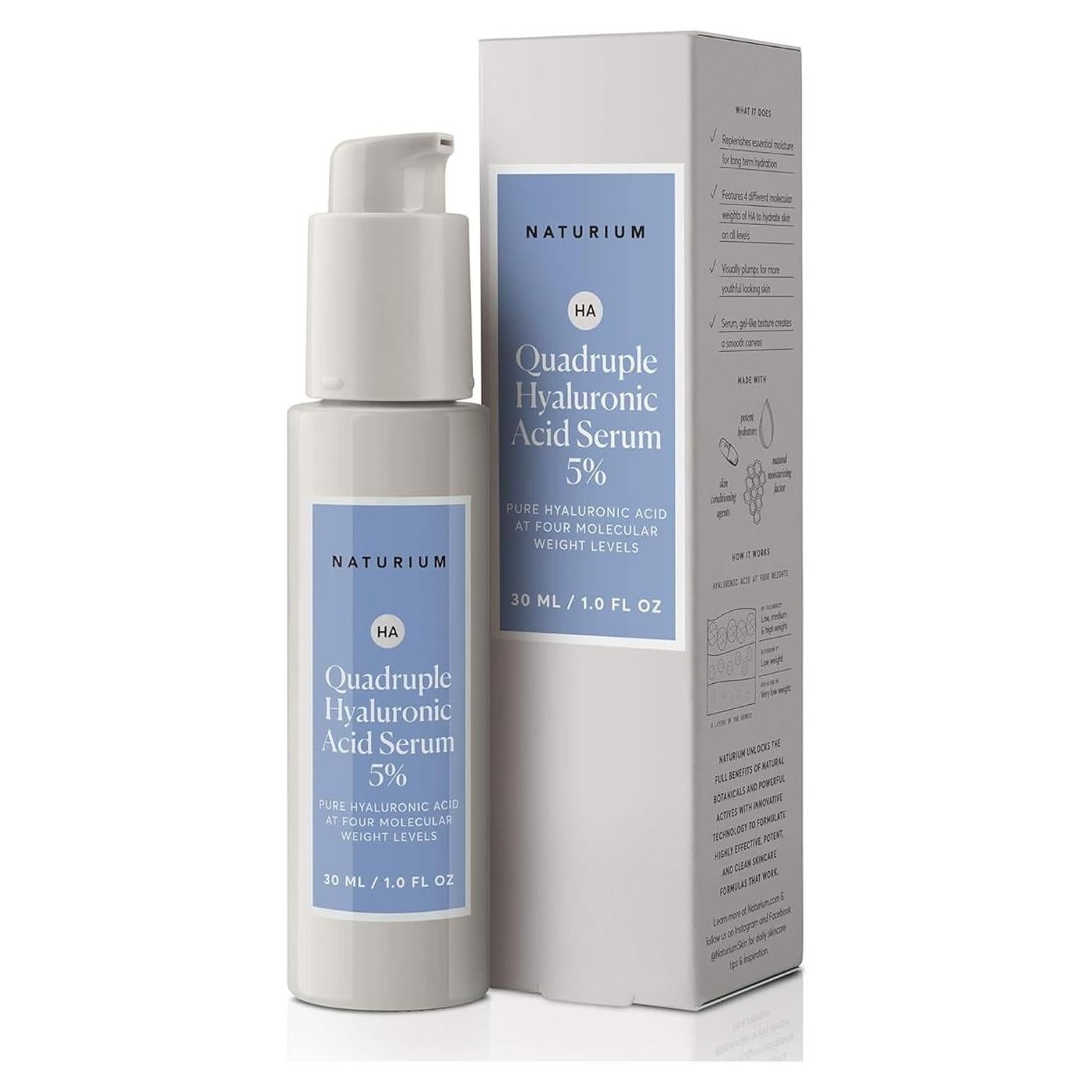 Suero Hidratante Antienvejecimiento Naturium 28.35 g
