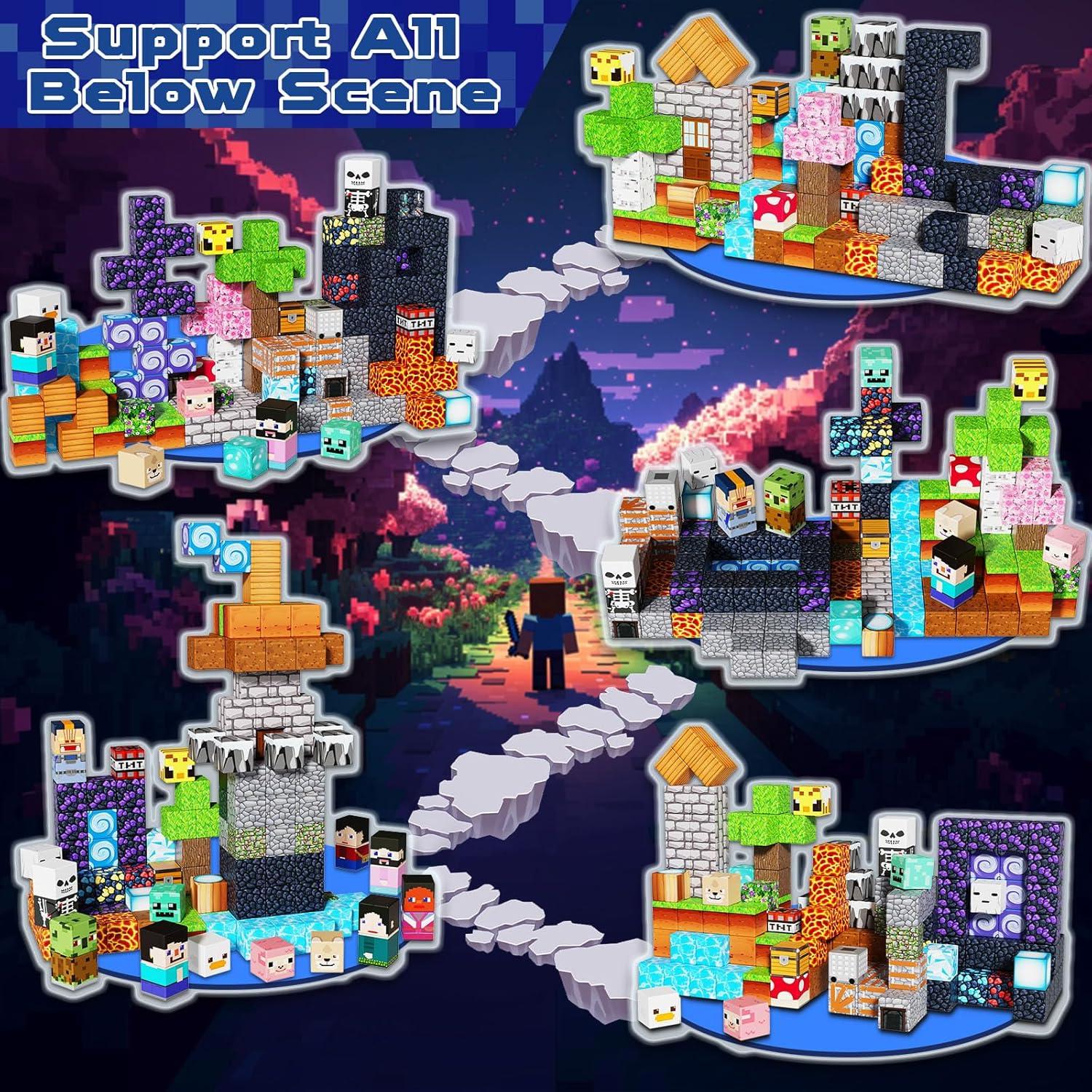 150 Bloques Magnéticos Magneverse 0.8" Juguetes STEM 3+ Años