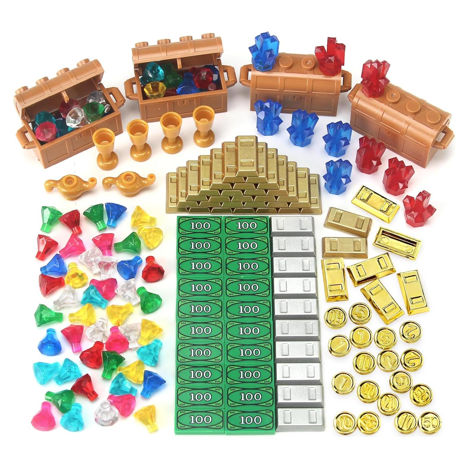 Juego de Bloques de Construcción Feleph Cofre de Joyas Multicolor