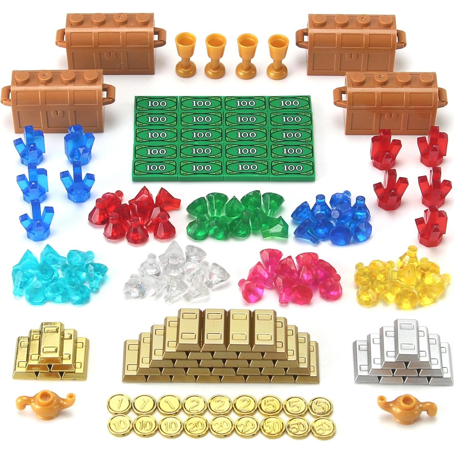 Juego de Bloques de Construcción Feleph Cofre de Joyas Multicolor