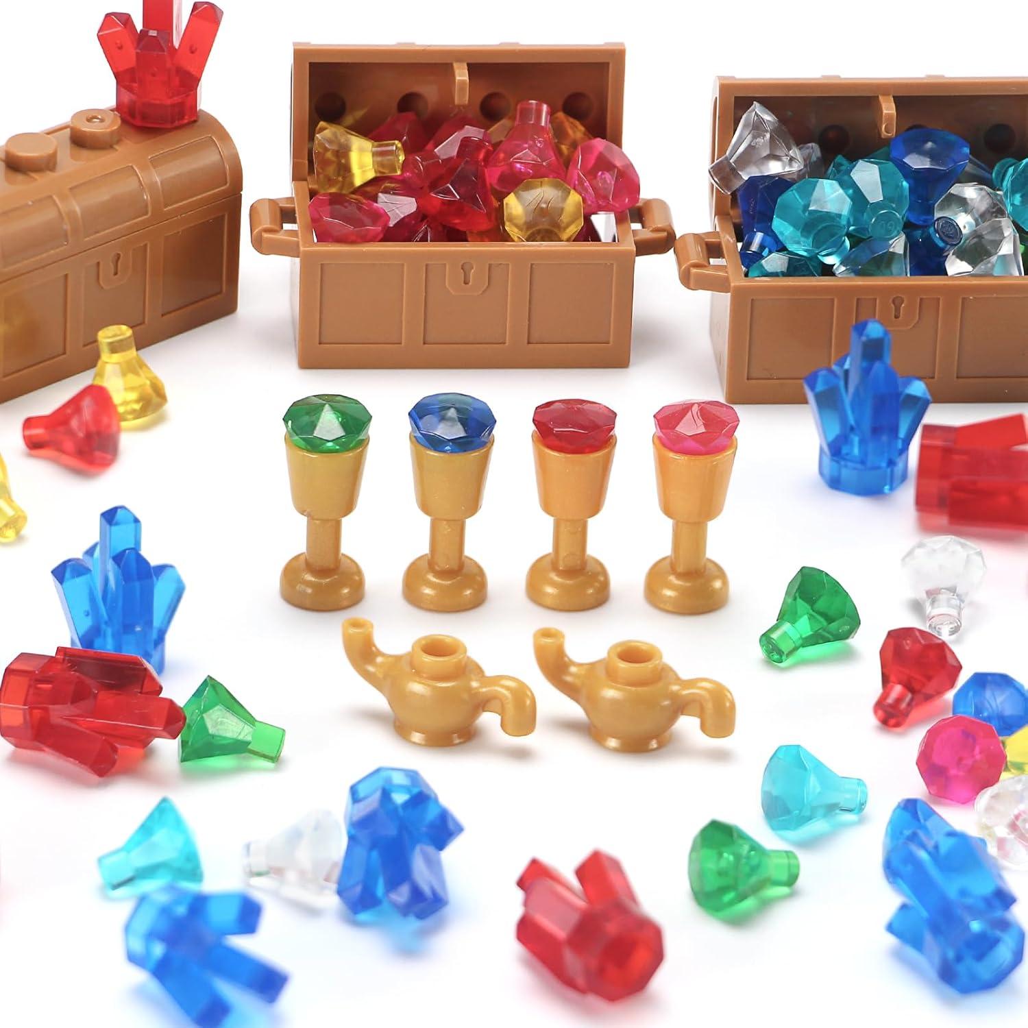 Juego de Bloques de Construcción Feleph Cofre de Joyas Multicolor