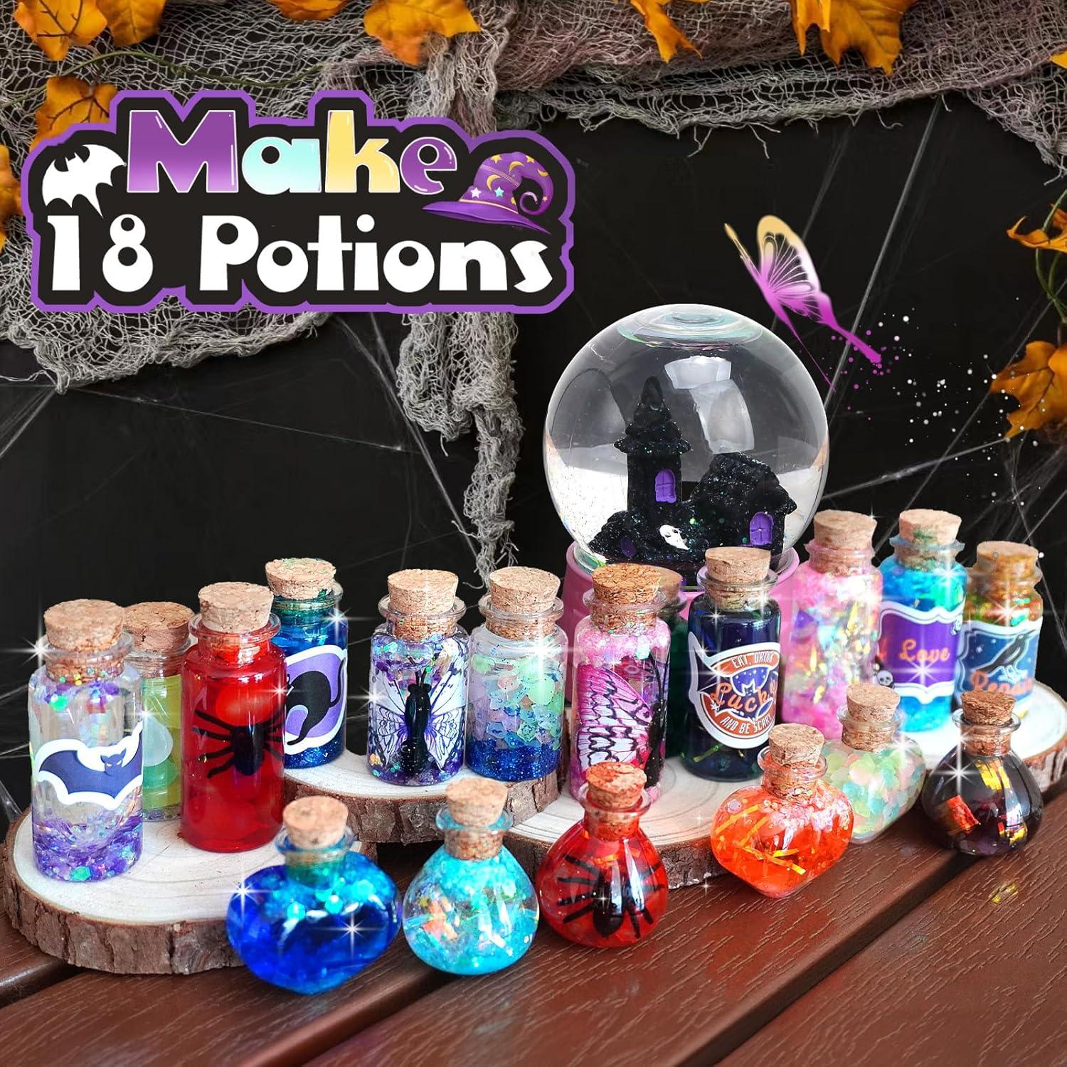 Kit de Poción Misteriosa FAMOPLAY 18 Botellas y Castillo Mágico