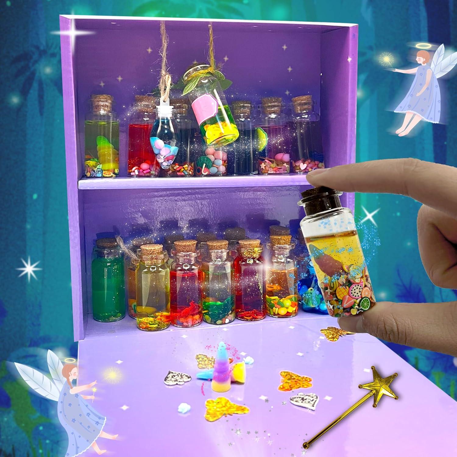 Kit de Botellas de Poción 18pcs AWZNG para Niñas 6-10 Años