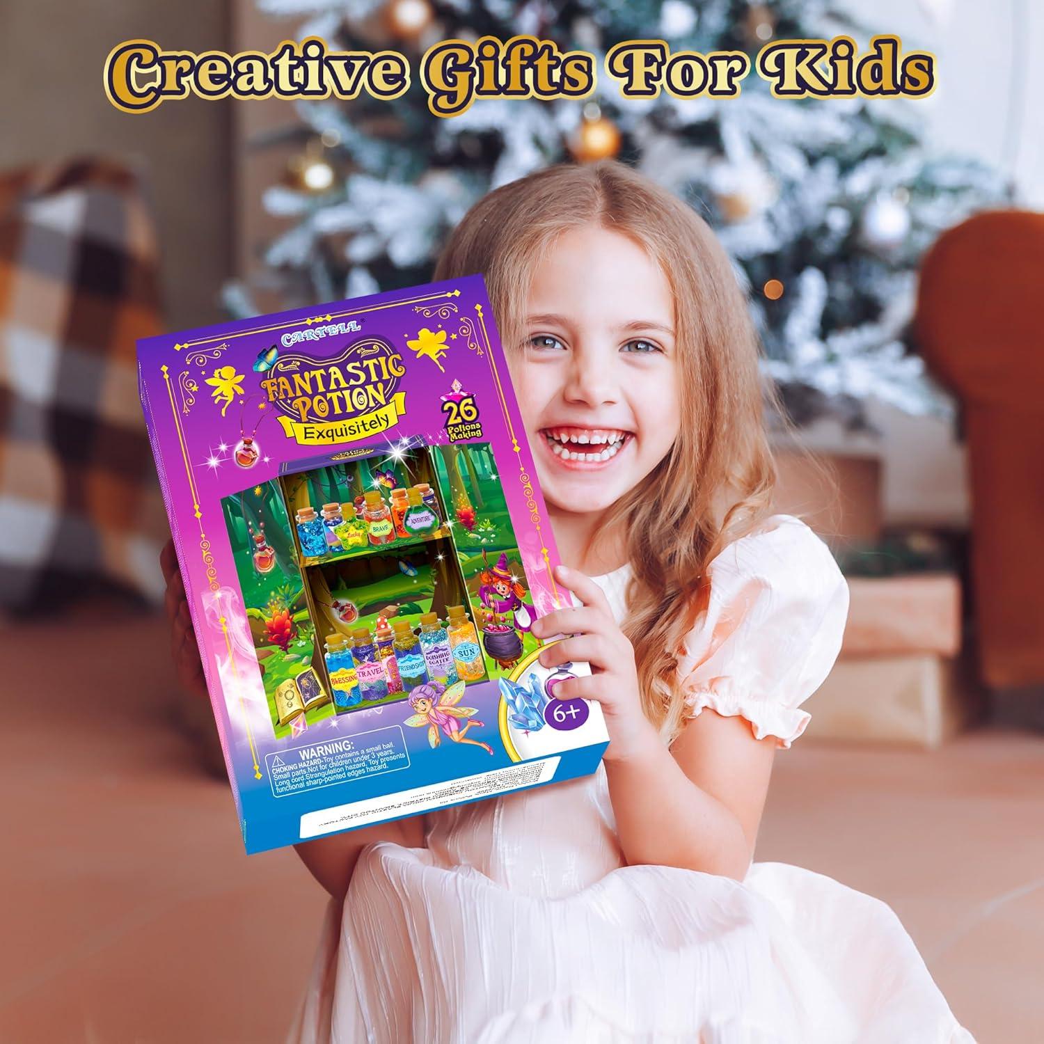 Kit de Pociones Mágicas CARTELL - 26 Botellas DIY para Niños