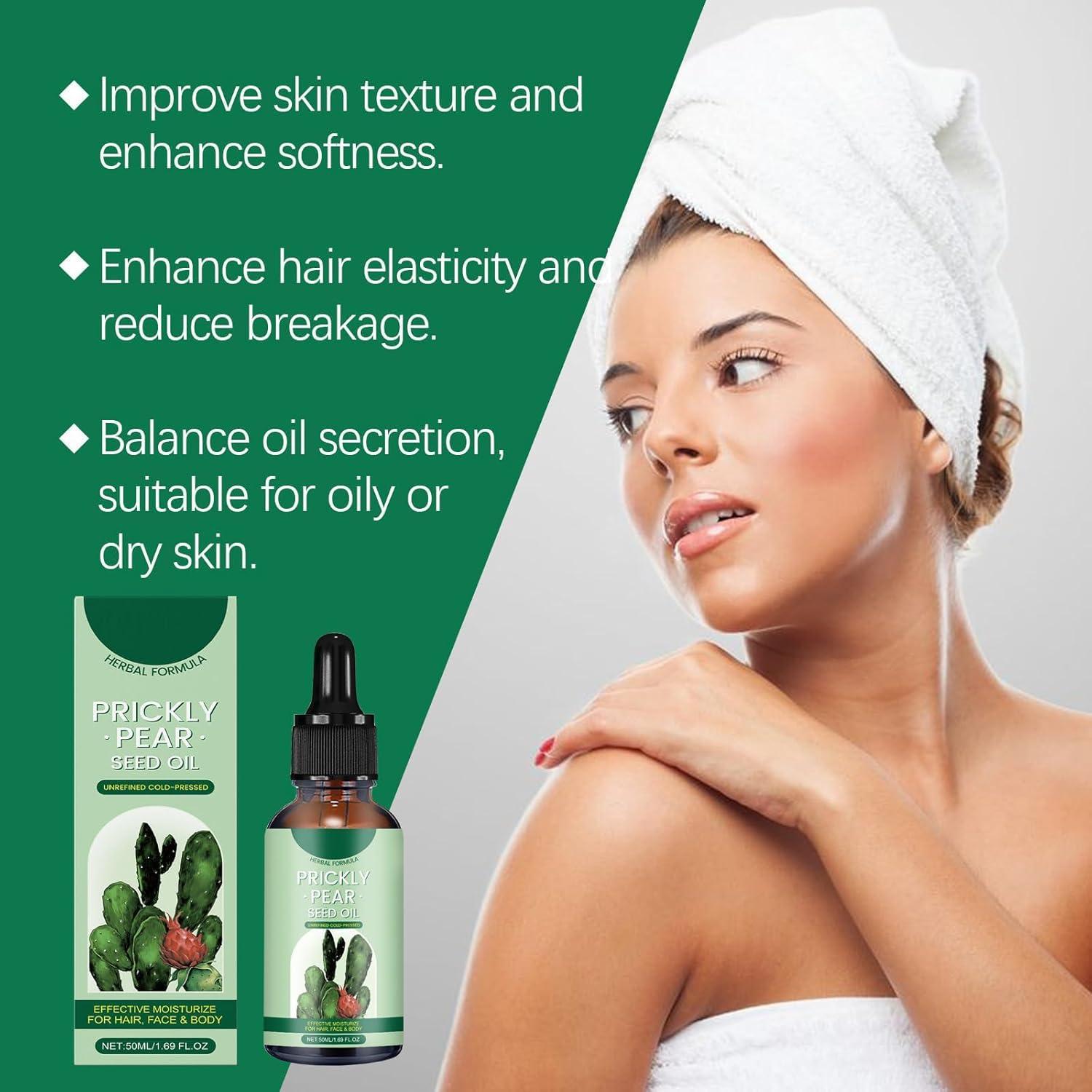 Aceite de Semilla de Higo Chumbo Orgánico 50ml - Hidratante Piel y Cabello