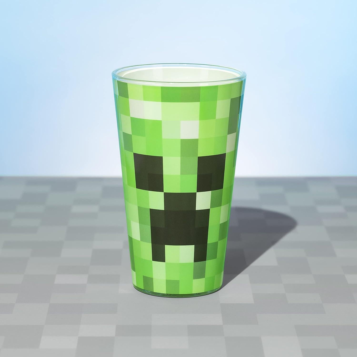 Vaso Tumbler Creeper Minecraft Paladone 414 ml Oficial