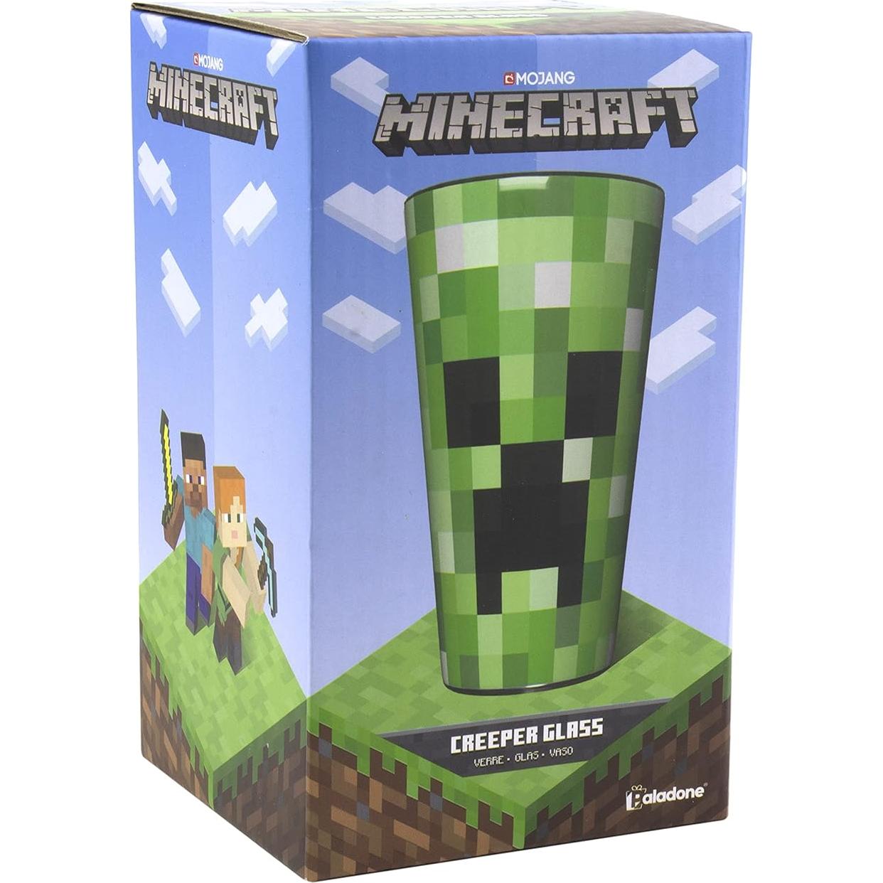 Vaso Tumbler Creeper Minecraft Paladone 414 ml Oficial