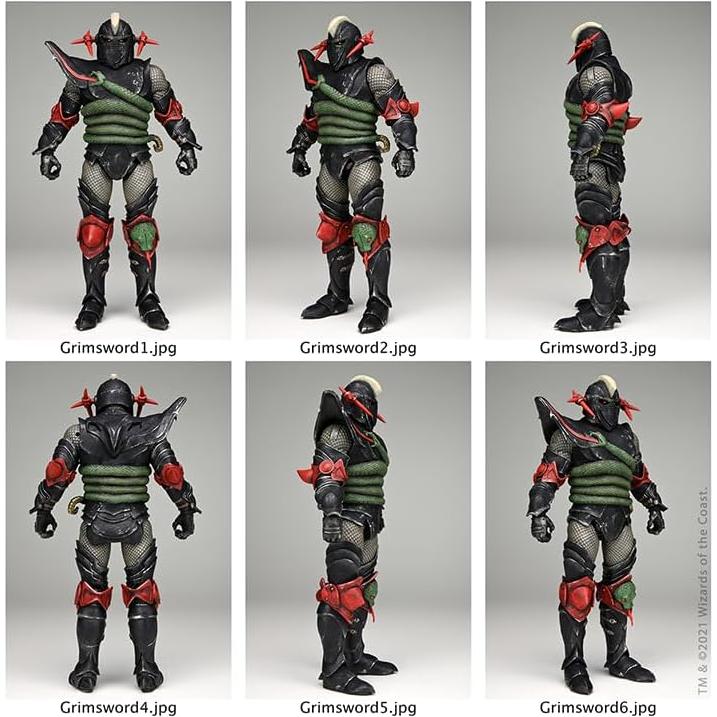 Figura de Acción NECA Dungeons and Dragons Grimsword 17.78 cm