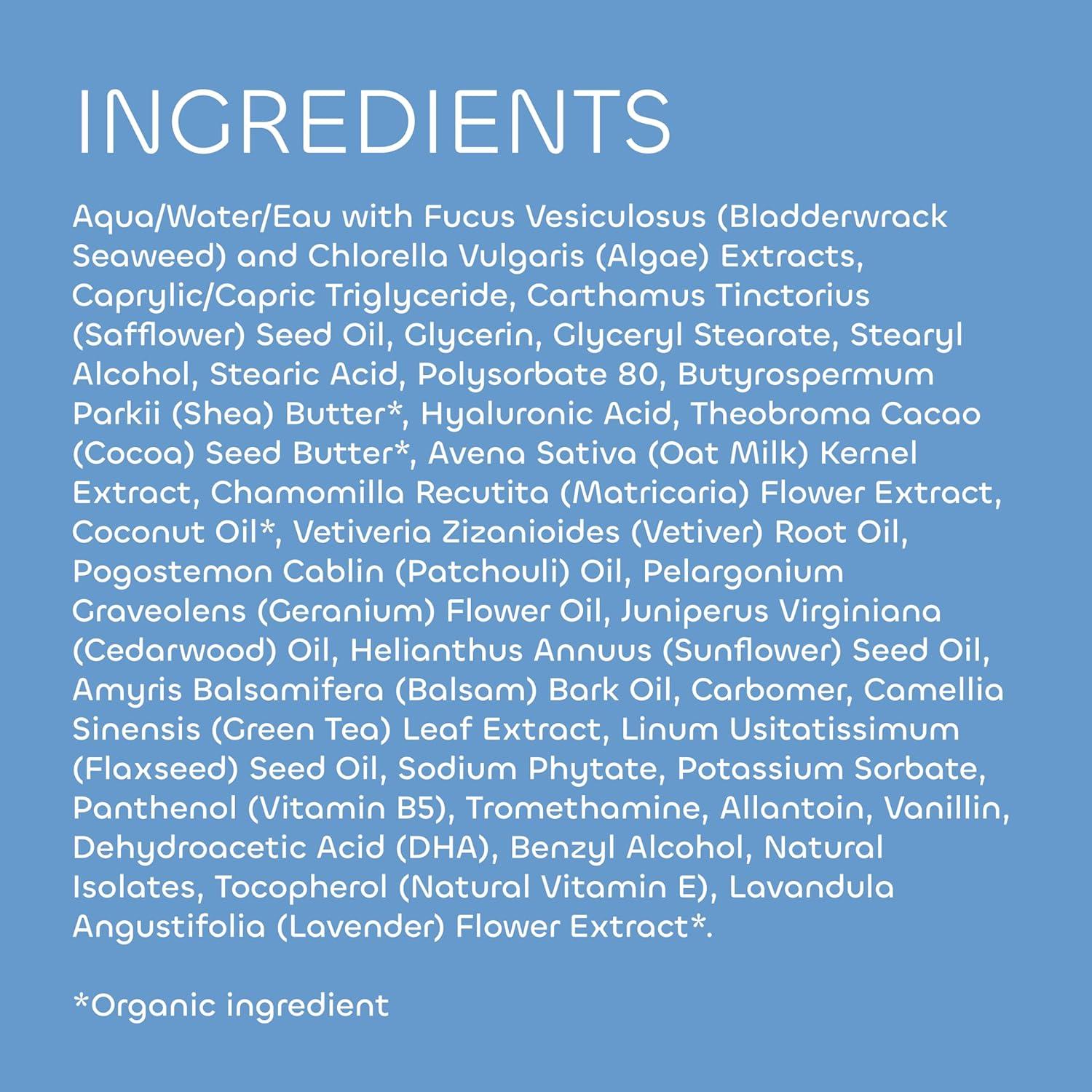 Crema Corporal Calmante Seaweed Bath Co. 170g Vetiver y Geranio