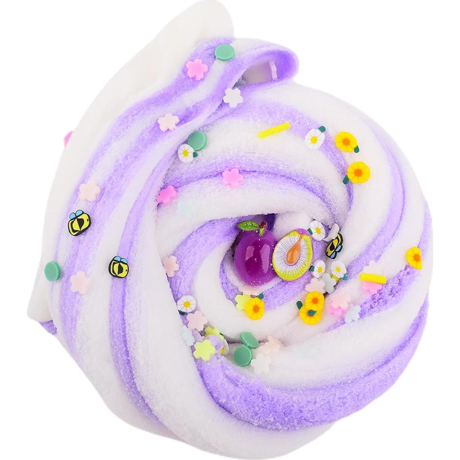 Kit de Slime 9 Paquetes Aeyiakov - 3 Jelly Cube, 3 Nube, 3 Mantequilla