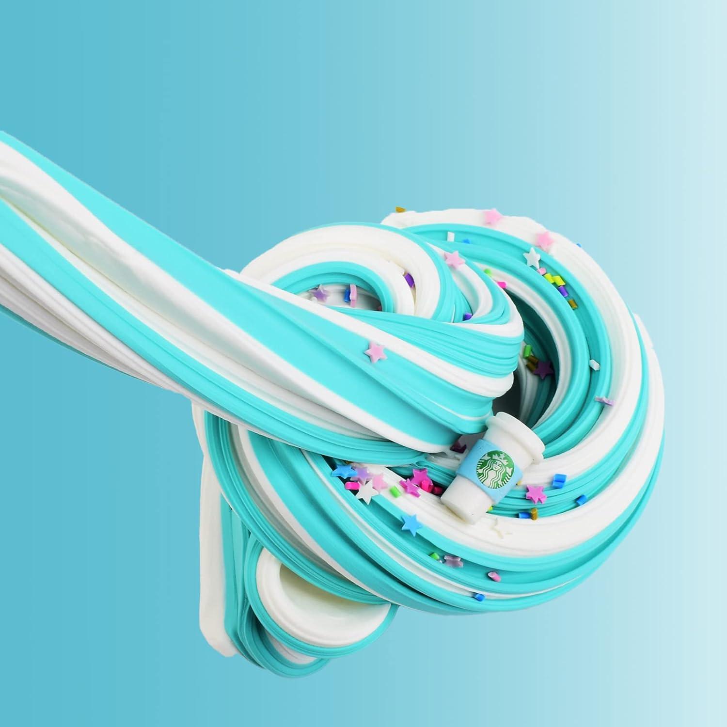 Kit de Slime 9 Paquetes Aeyiakov - 3 Jelly Cube, 3 Nube, 3 Mantequilla