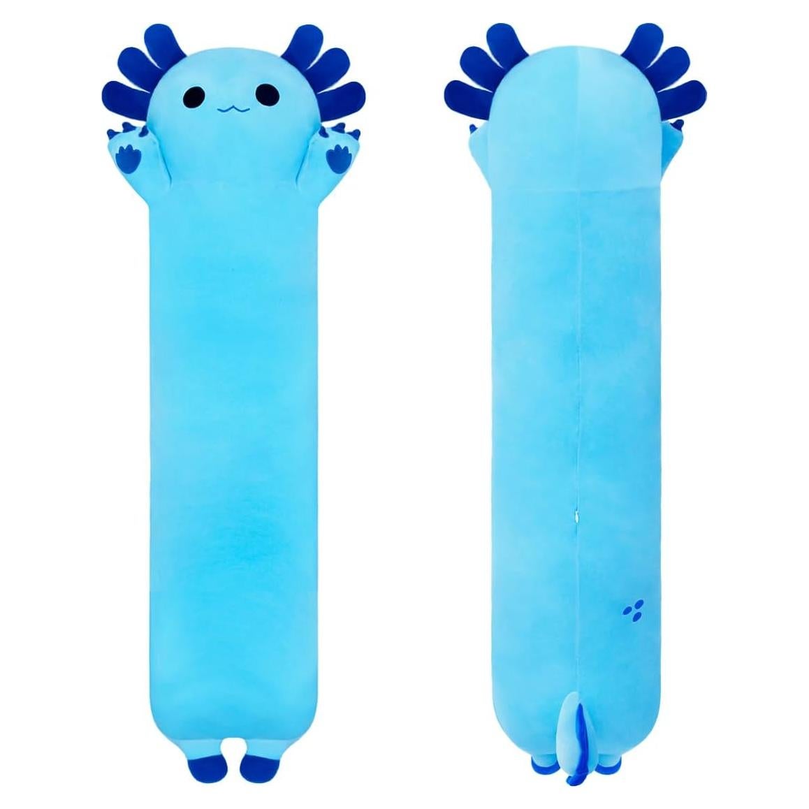 Almohada de Peluche Axolote 109 cm Chubbyjoy Azul