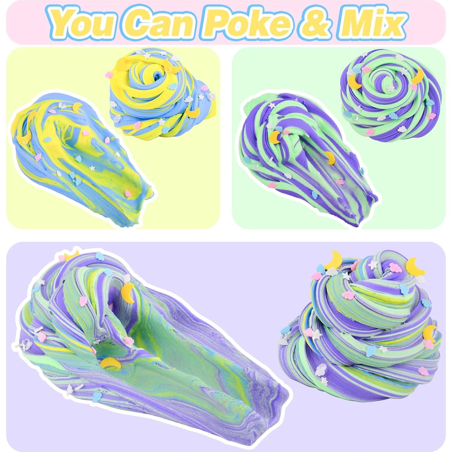 Kit de Slime de Mantequilla Axolote Rosa 300ml - MermaidSlime