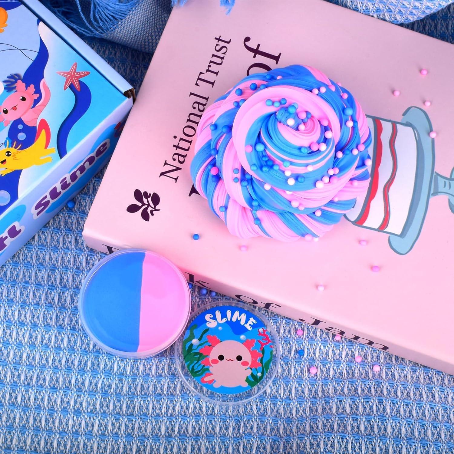 Paquete de 5 Slime de Mantequilla y Cristal GEILEADER 60ML