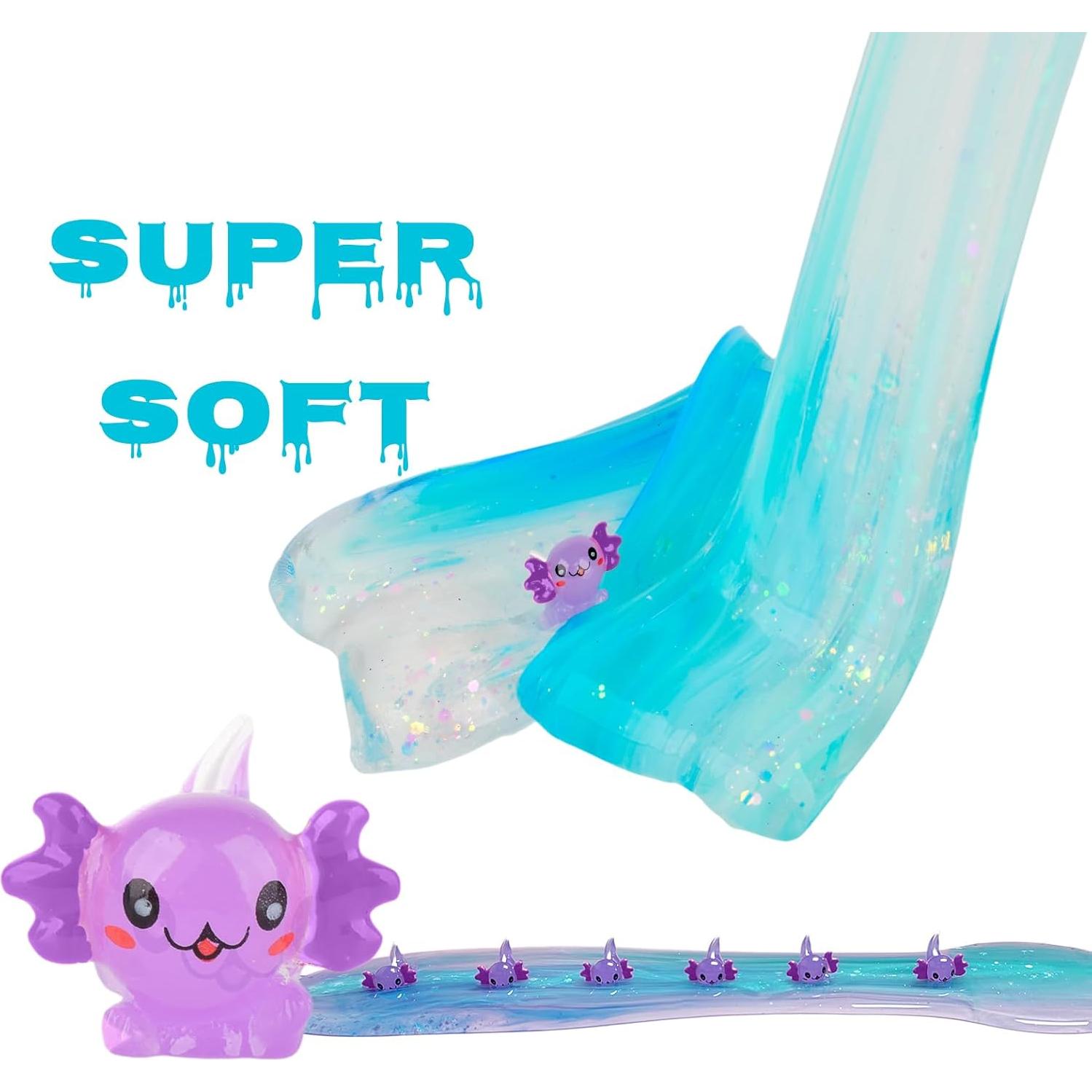 Lodo Claro de Axolote Niuruilsi 200ml - Juguete Antiestrés