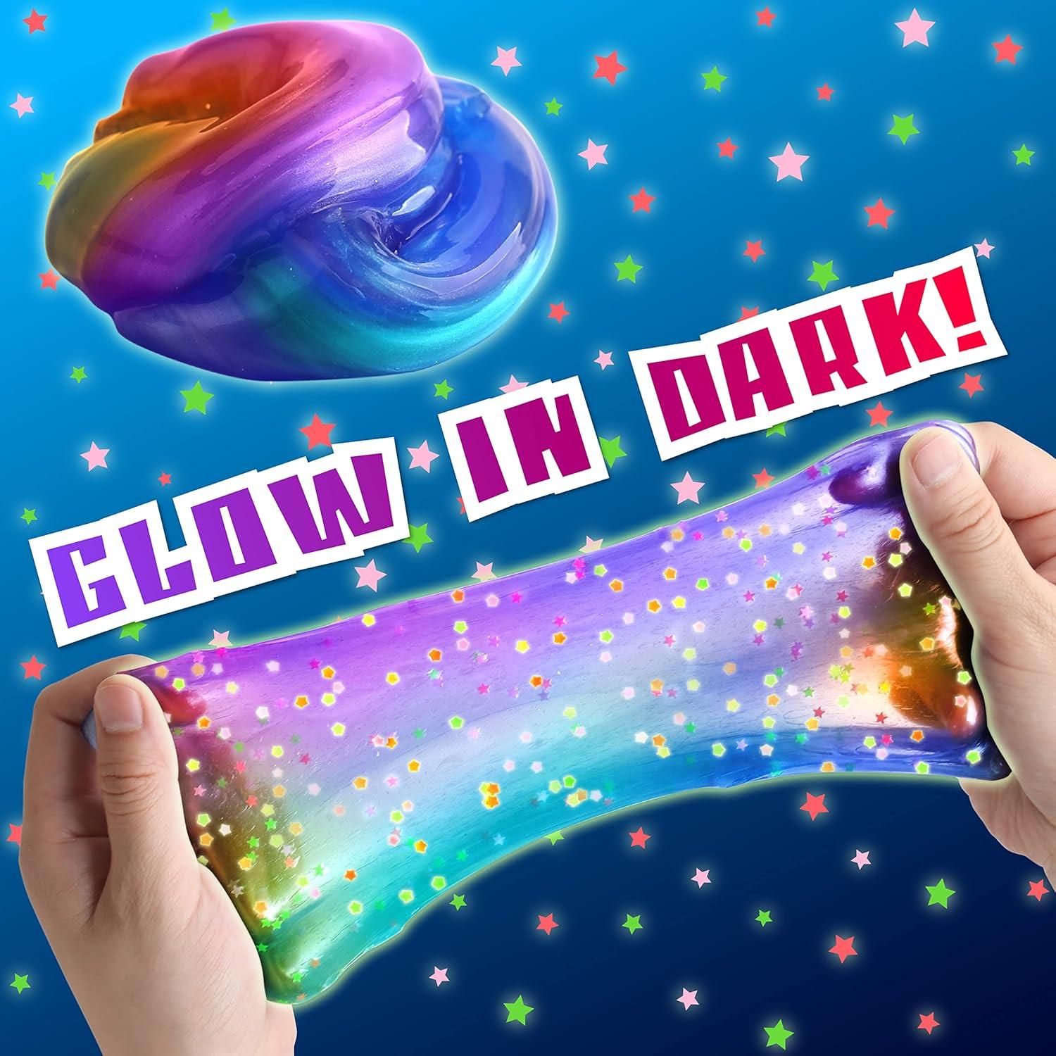 Kit de Slime Galáctico Prehecho FunKidz 1040ML 8 Colores