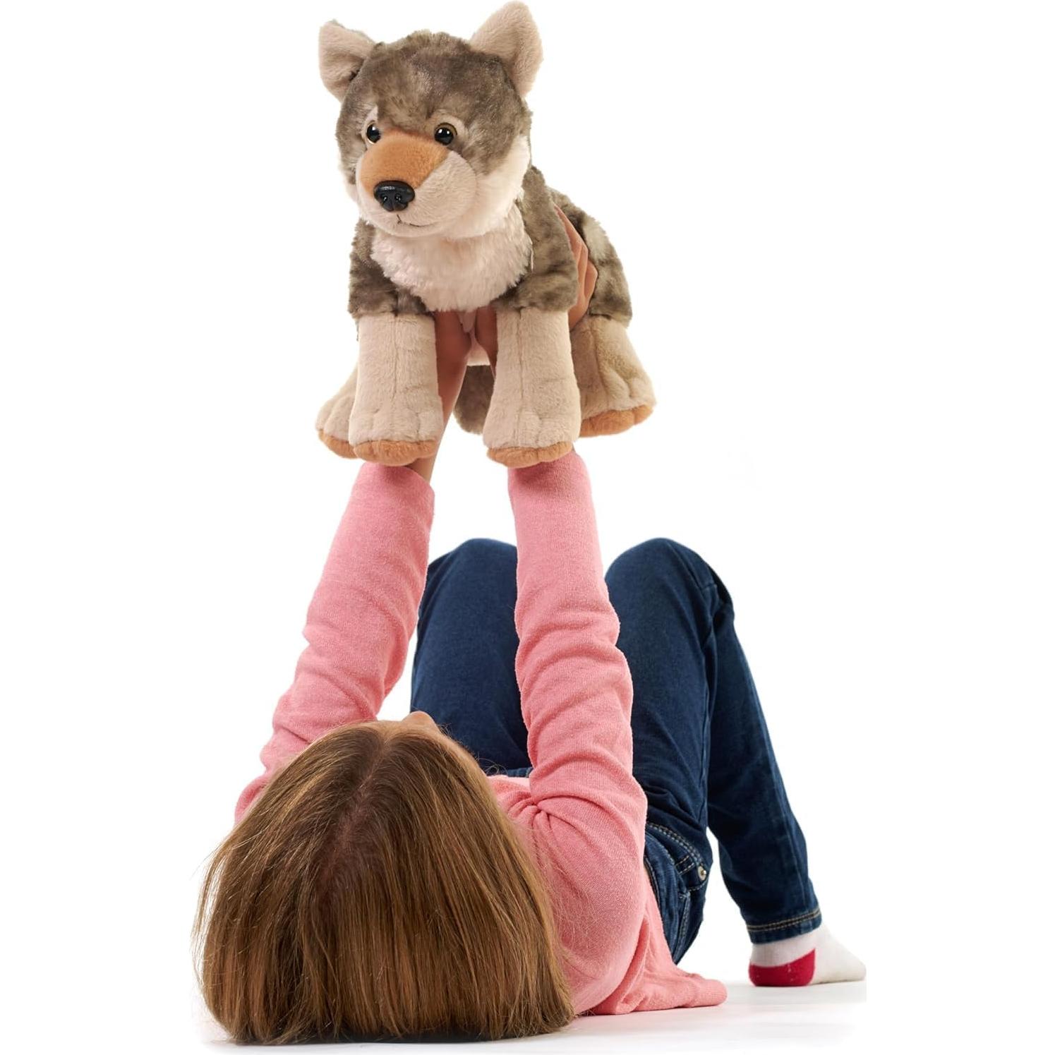 Peluche Cachorro de Lobo Wild Republic 30.48 cm Suave