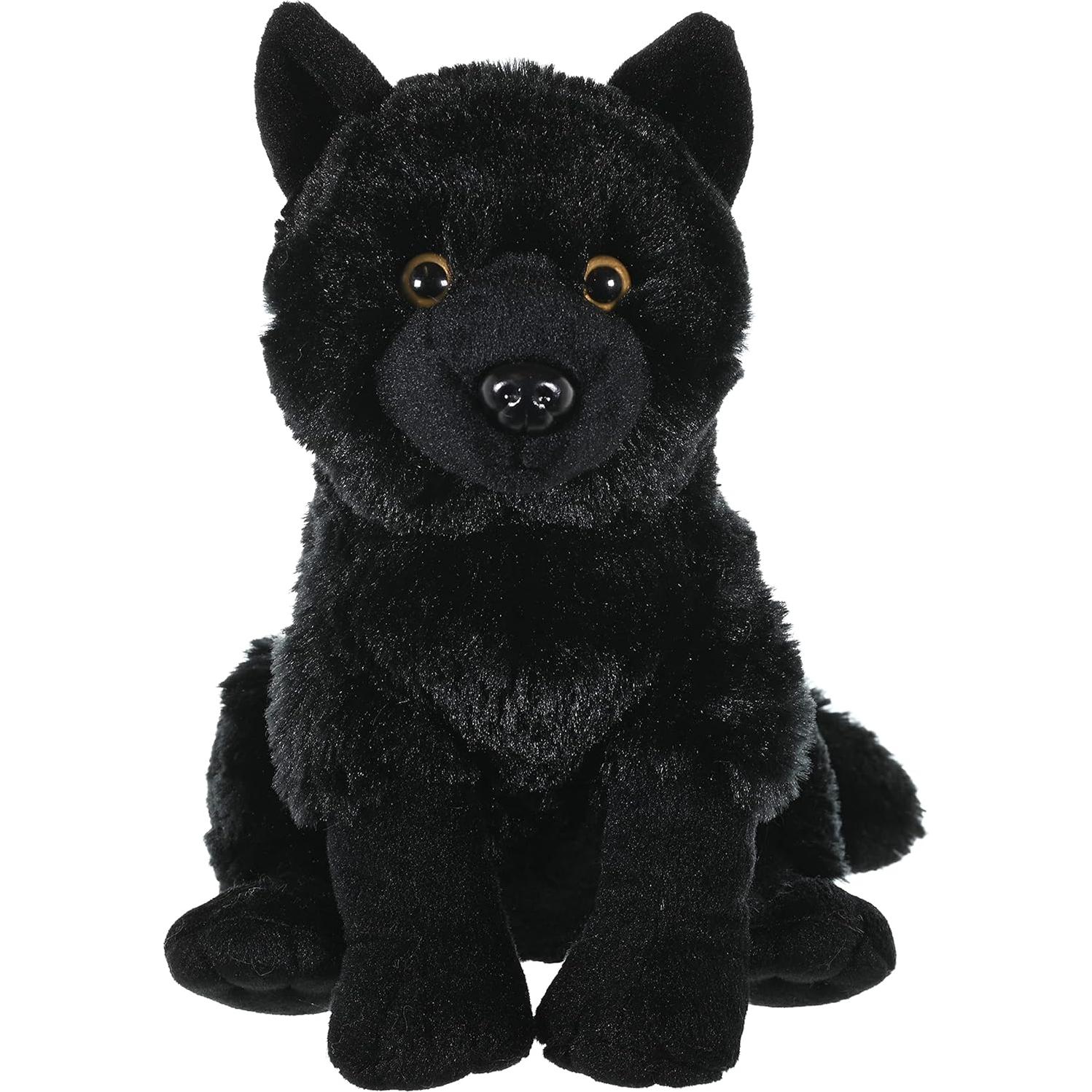 Peluche de Lobo Negro Wild Republic 30 cm Juguete Infantil