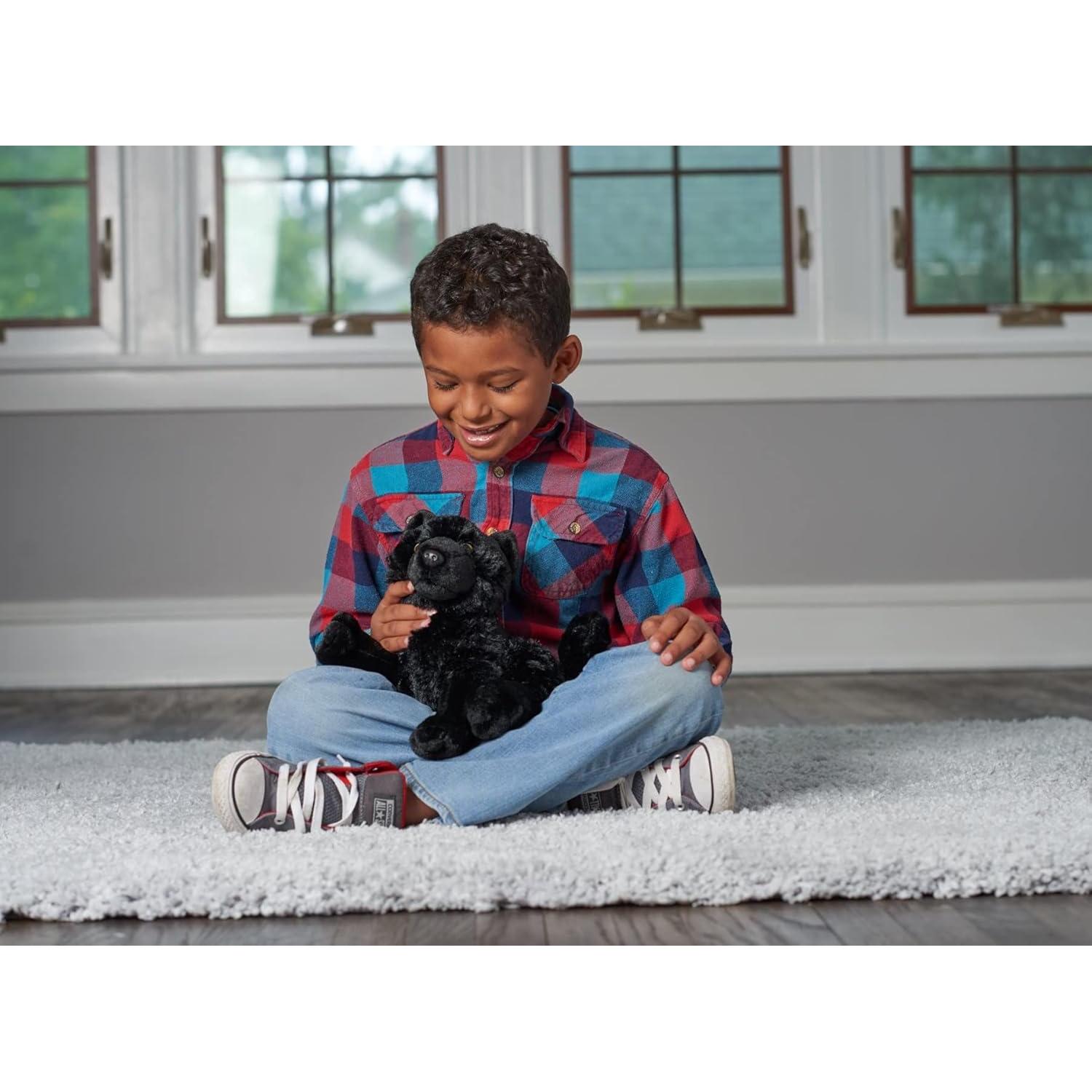 Peluche de Lobo Negro Wild Republic 30 cm Juguete Infantil