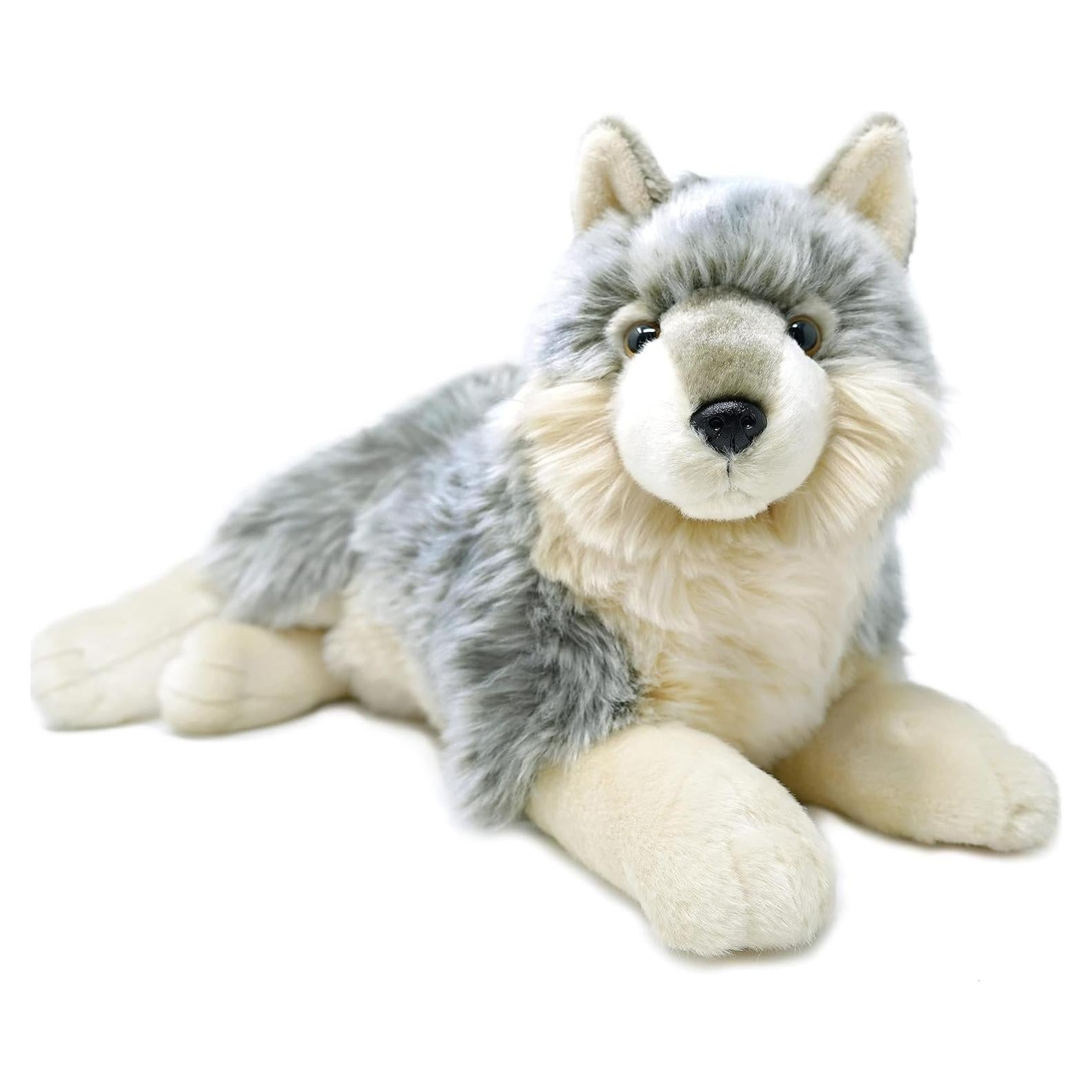 Peluches de Lobo Whitaker 35.5 cm Suave y Seguro