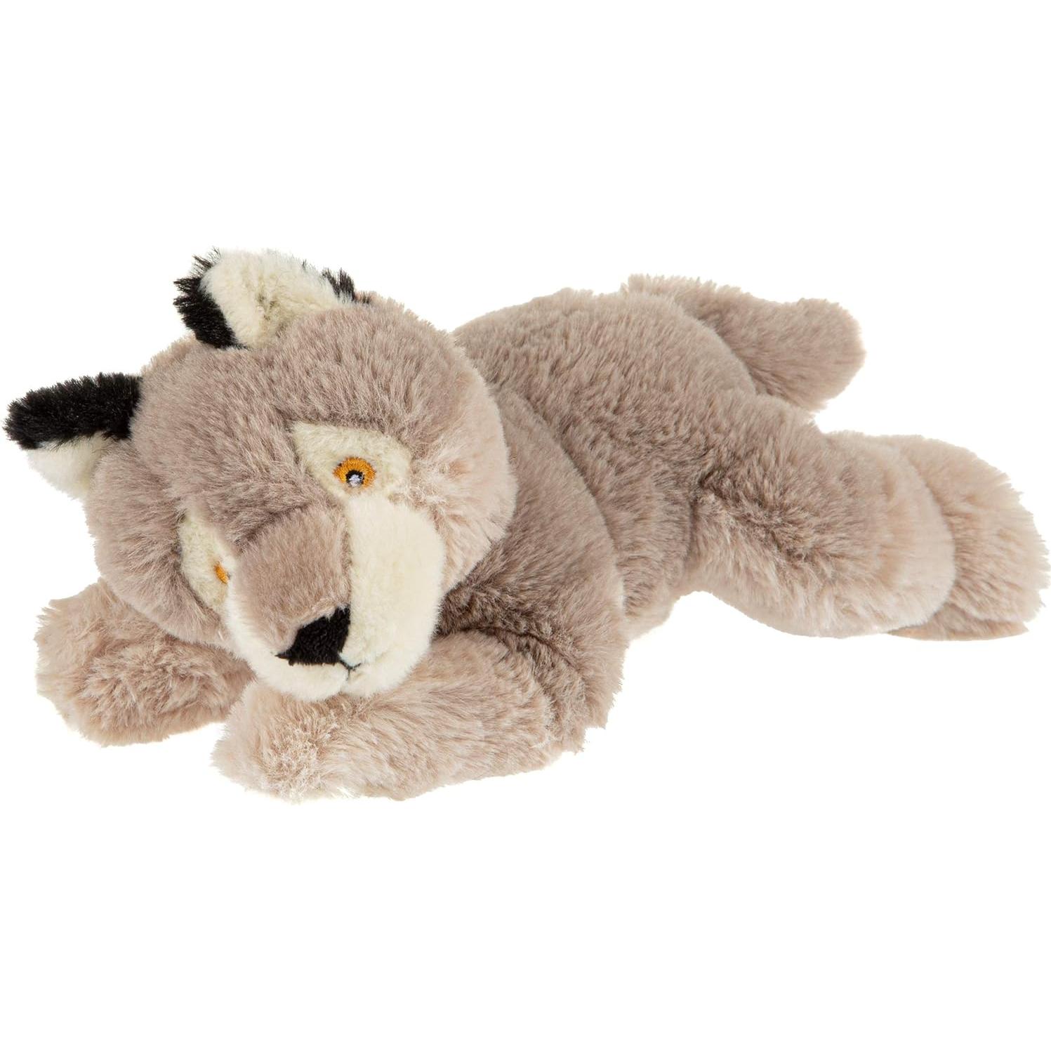 Peluche EcoKins Lobo Wild Republic 20 cm Hecho de Plástico Reciclado