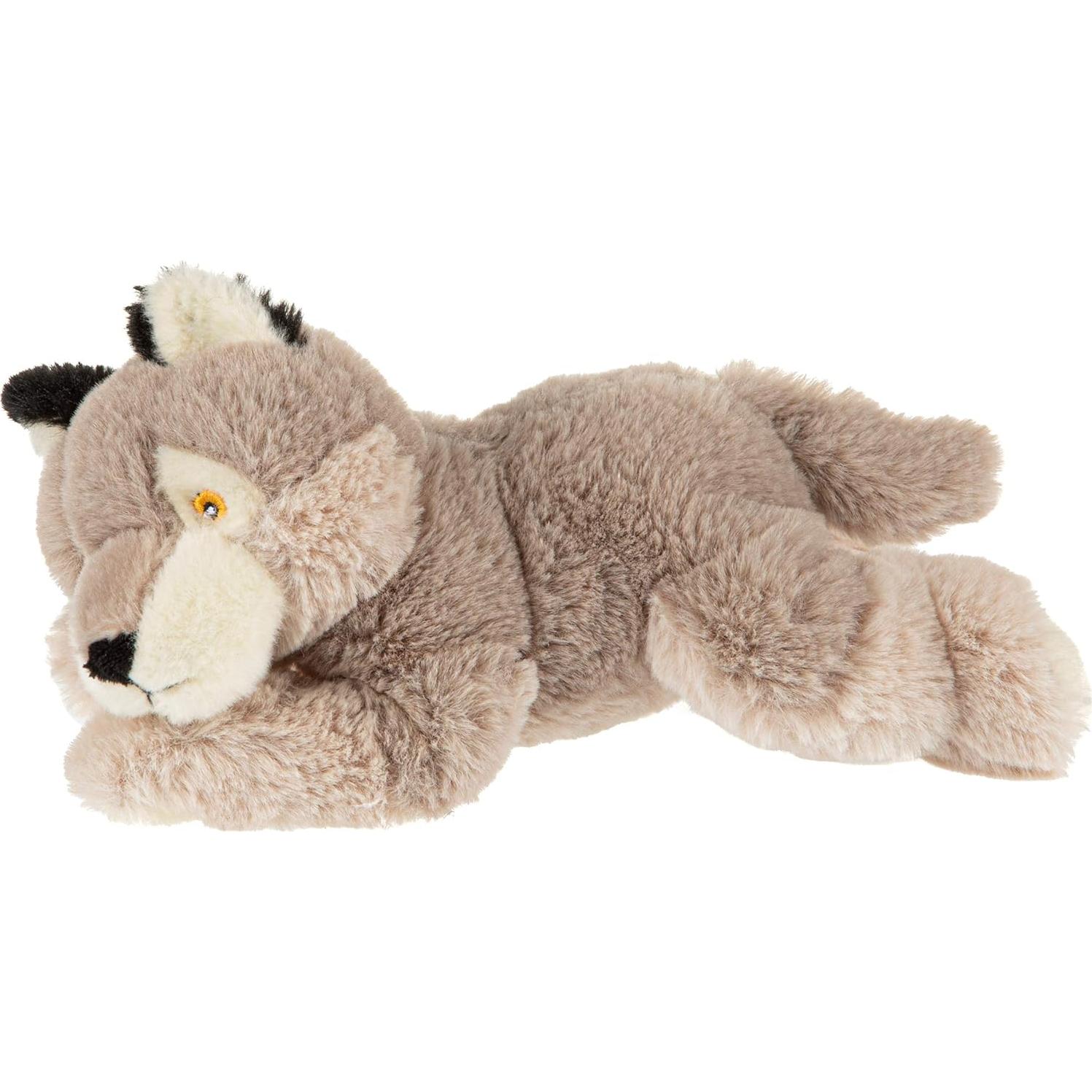 Peluche EcoKins Lobo Wild Republic 20 cm Hecho de Plástico Reciclado
