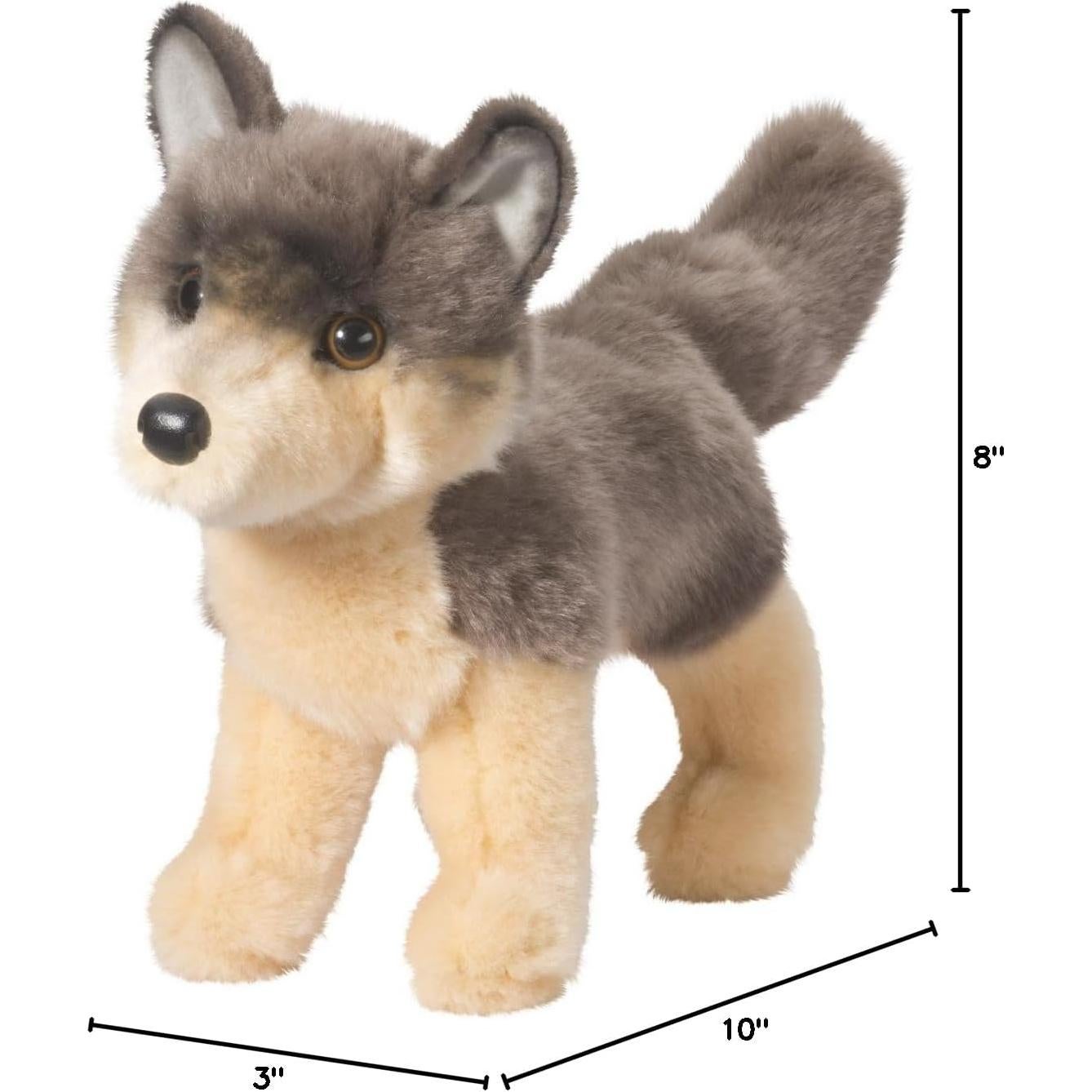 Lobo de Peluche Dancer 25 cm Douglas - Juguete Realista